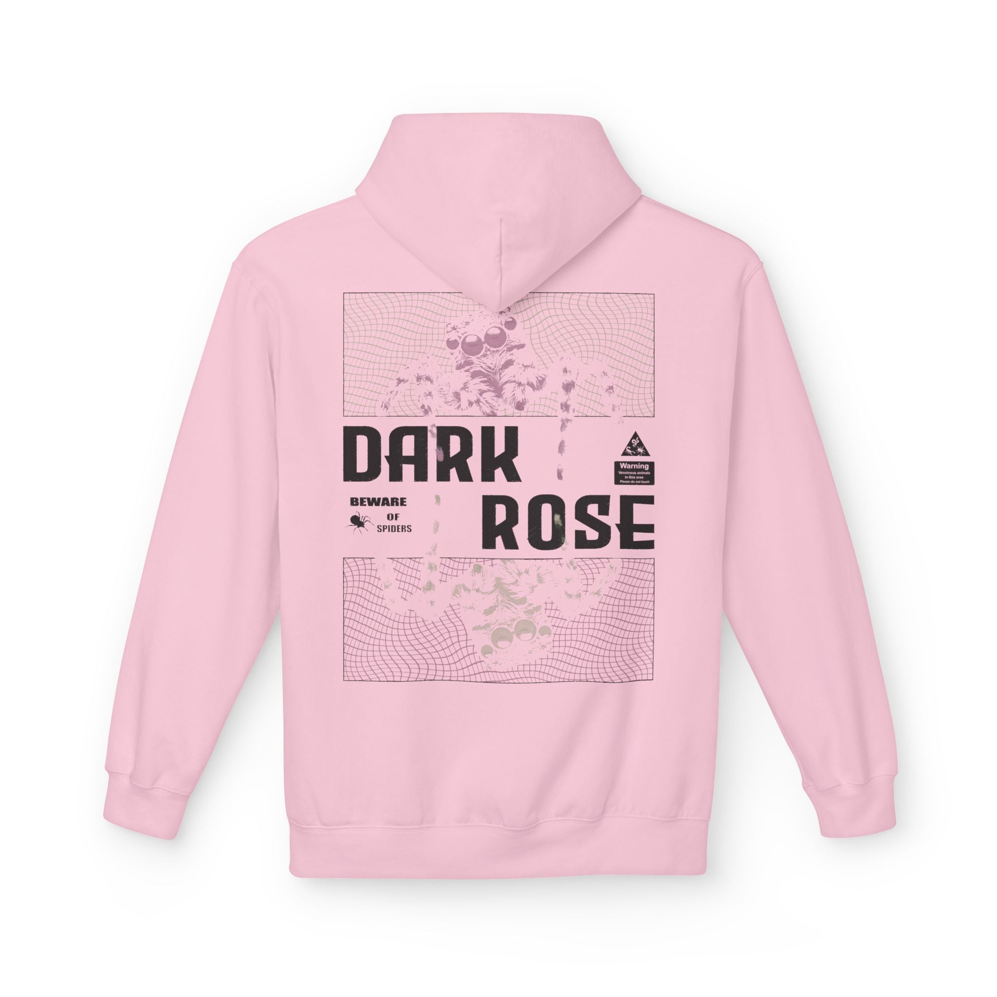 Dark Rose Jumping Spider Hoodie