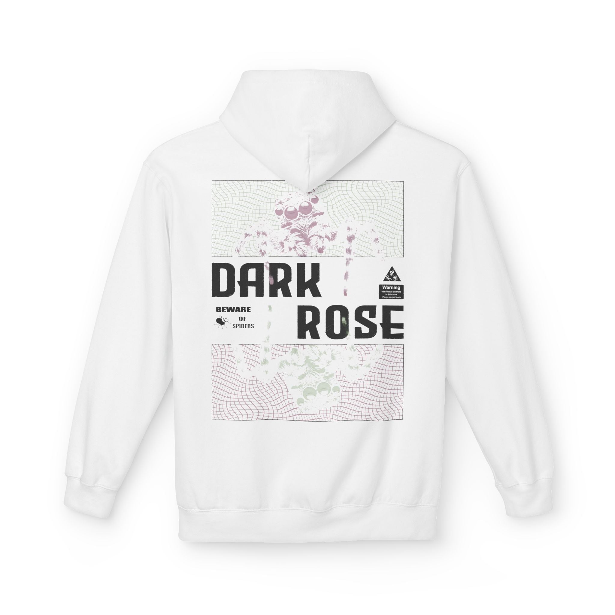 Dark Rose Jumping Spider Hoodie