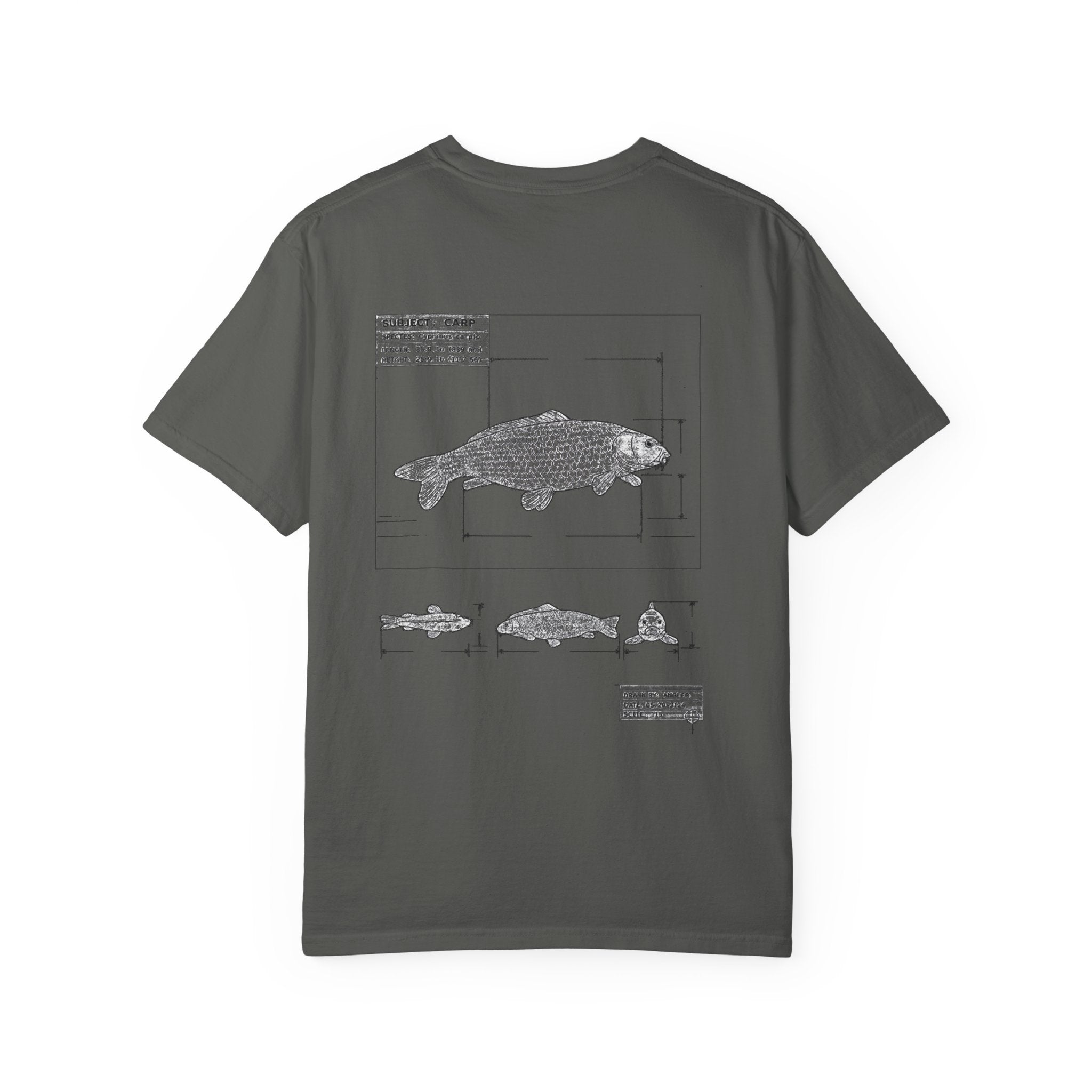 Dark Rose Carp Blueprint Tee
