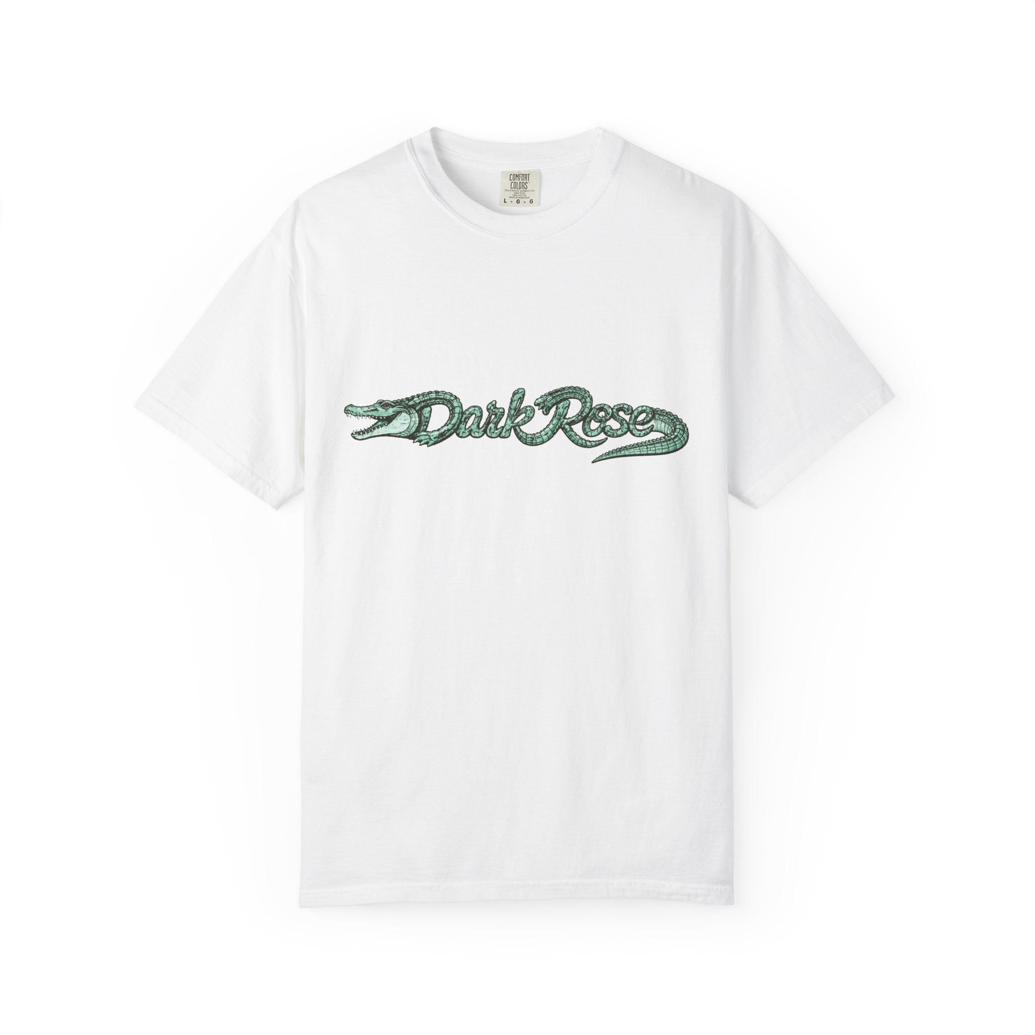 Dark Rose Crocodile Tee