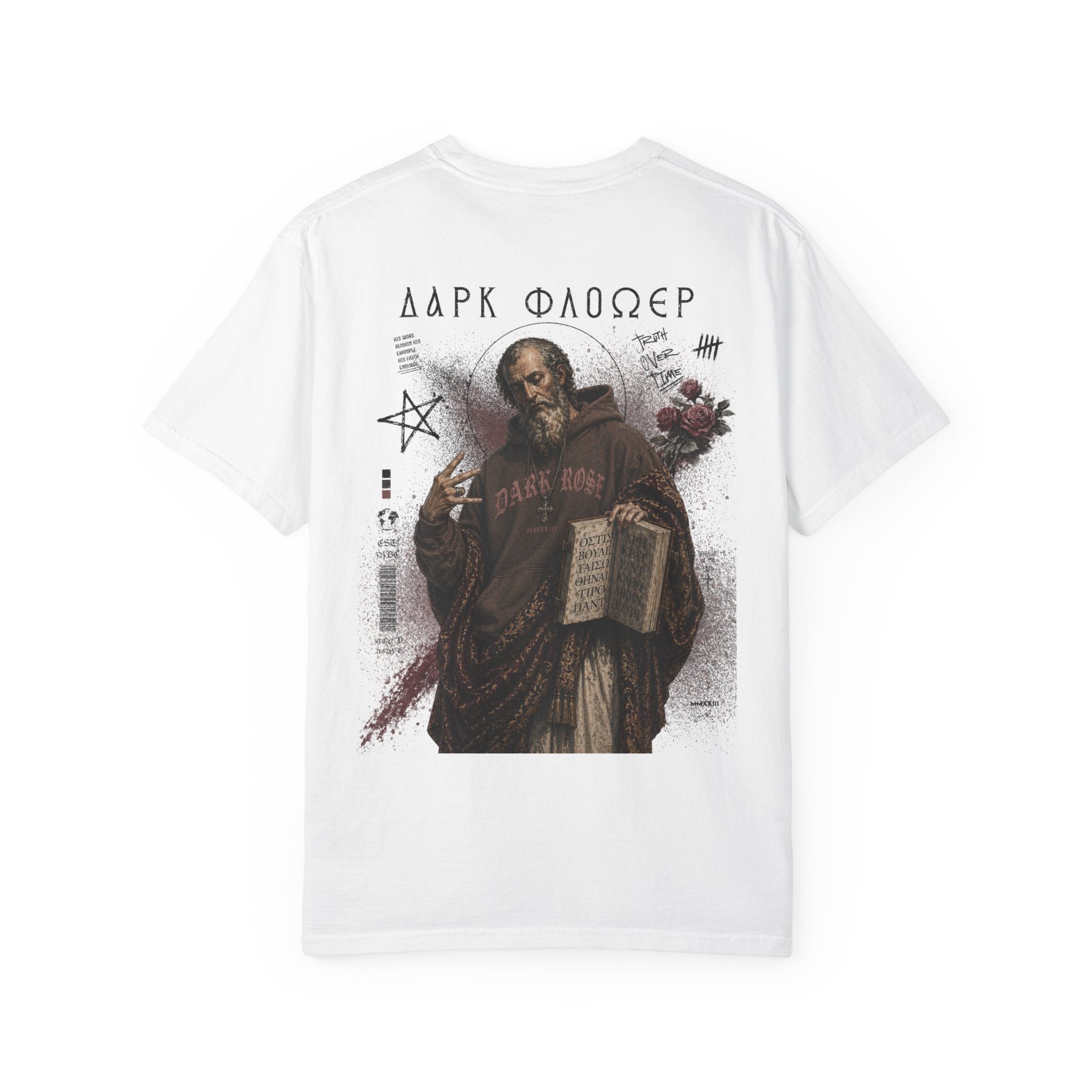 Dark Rose Ancient Greek Philosophers Tee
