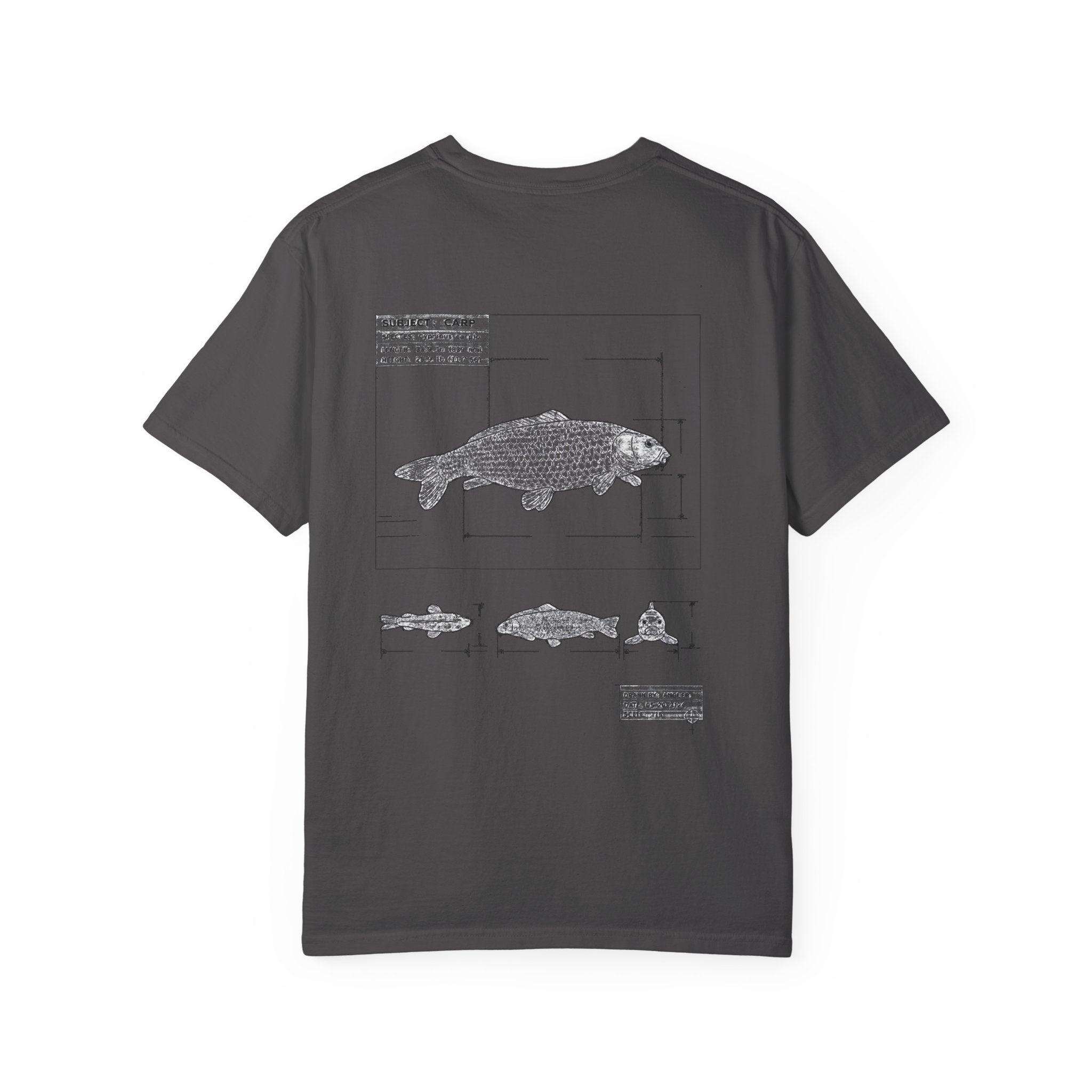 Dark Rose Carp Blueprint Tee
