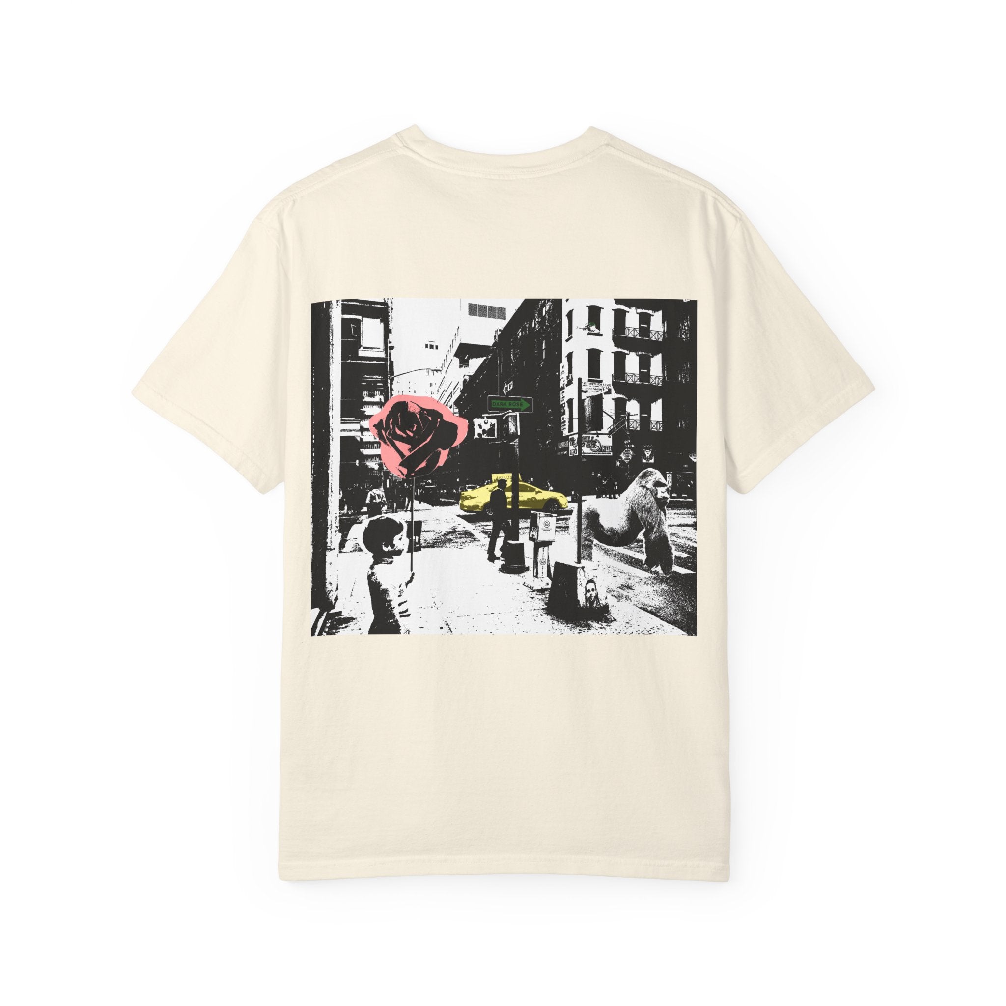 Dark Rose Urban Art Tee