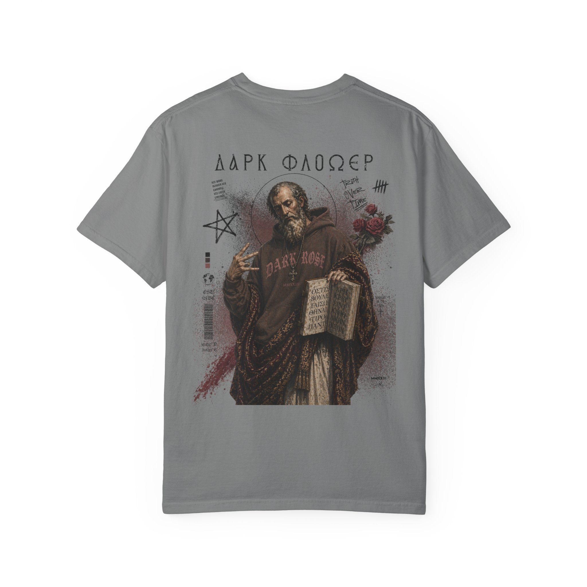 Dark Rose Ancient Greek Philosophers Tee