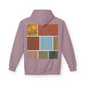 Dark Rose Patterns Orange Hoodie