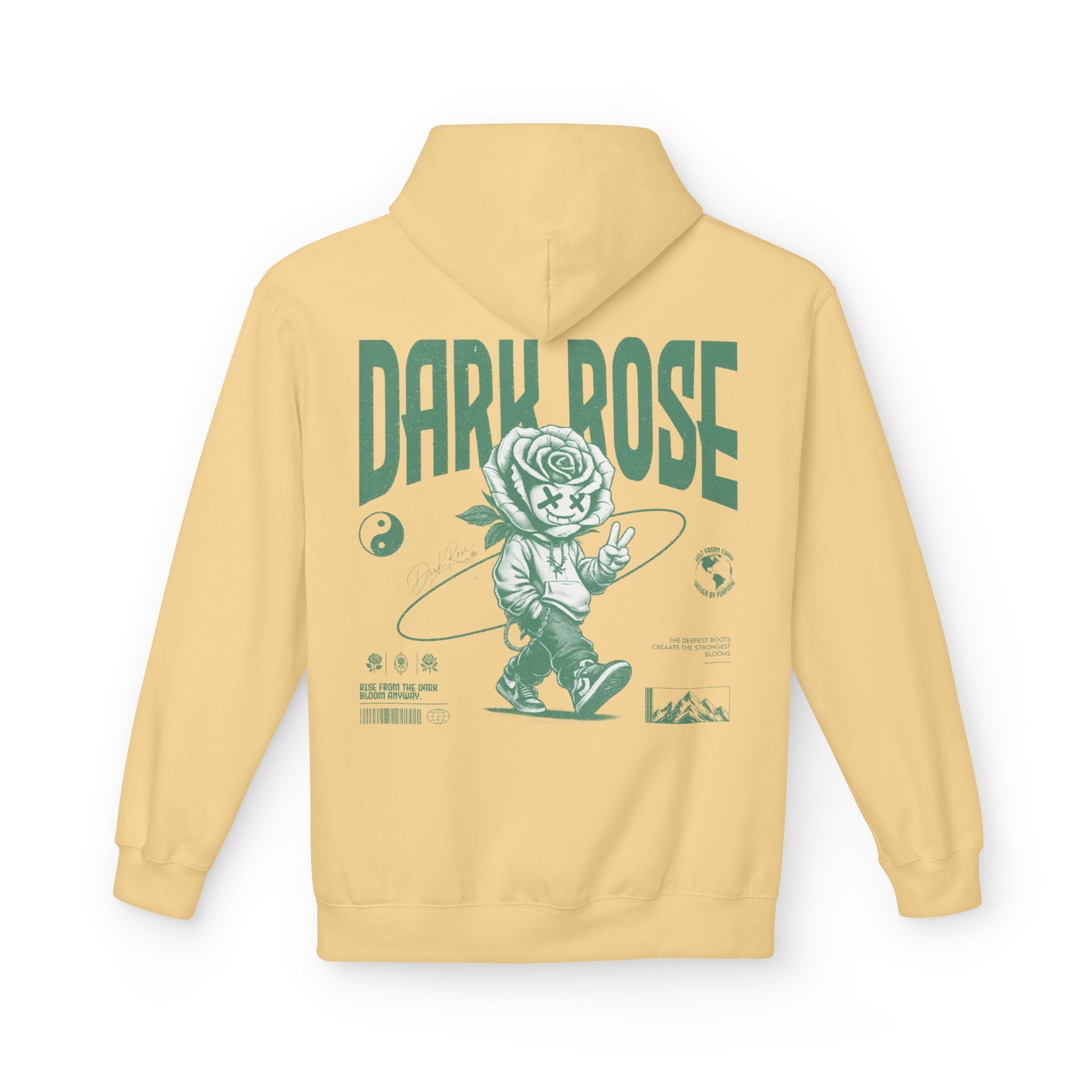 Dark Rose The Bloom Kid Hoodie