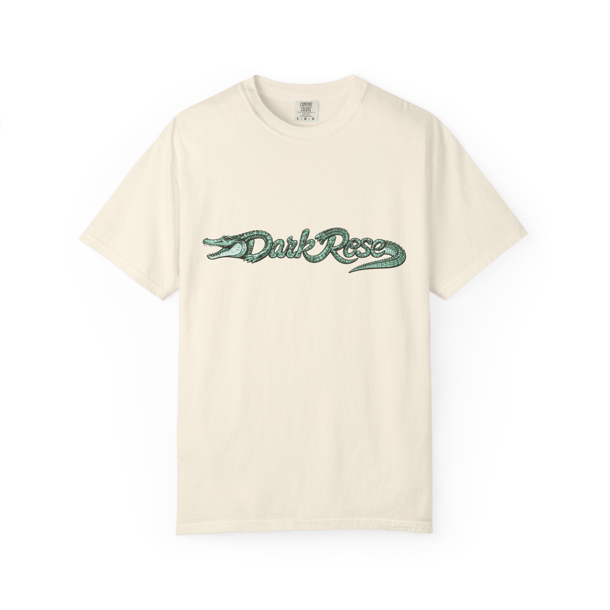 Dark Rose Crocodile Tee