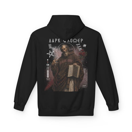 Dark Rose Ancient Greek Philosophers Hoodie