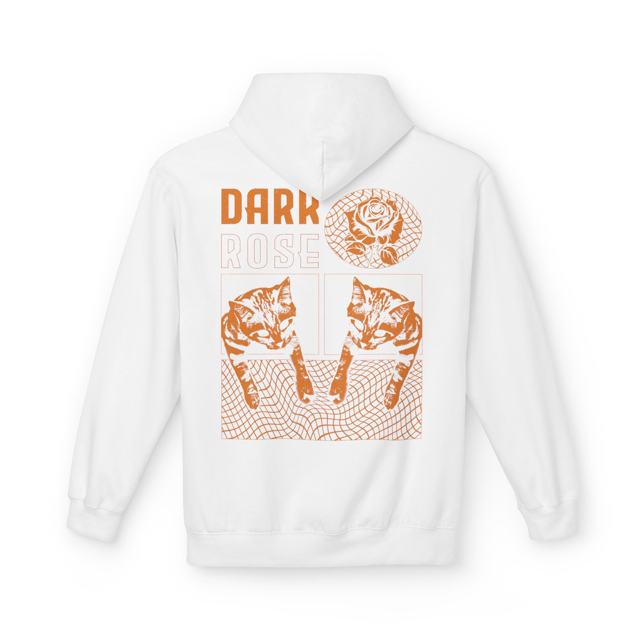 Dark Rose Cat Hoodie
