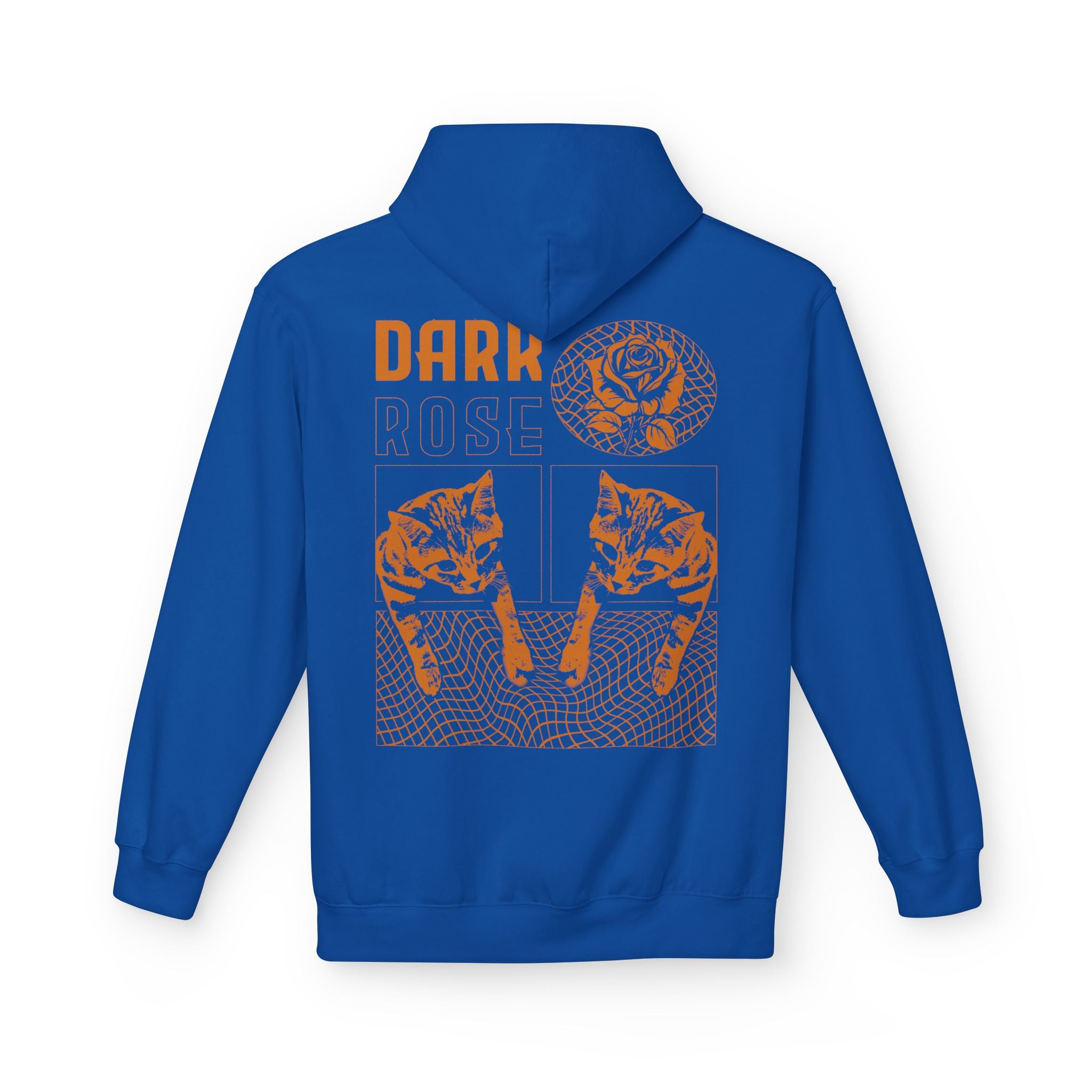 Dark Rose Cat Hoodie