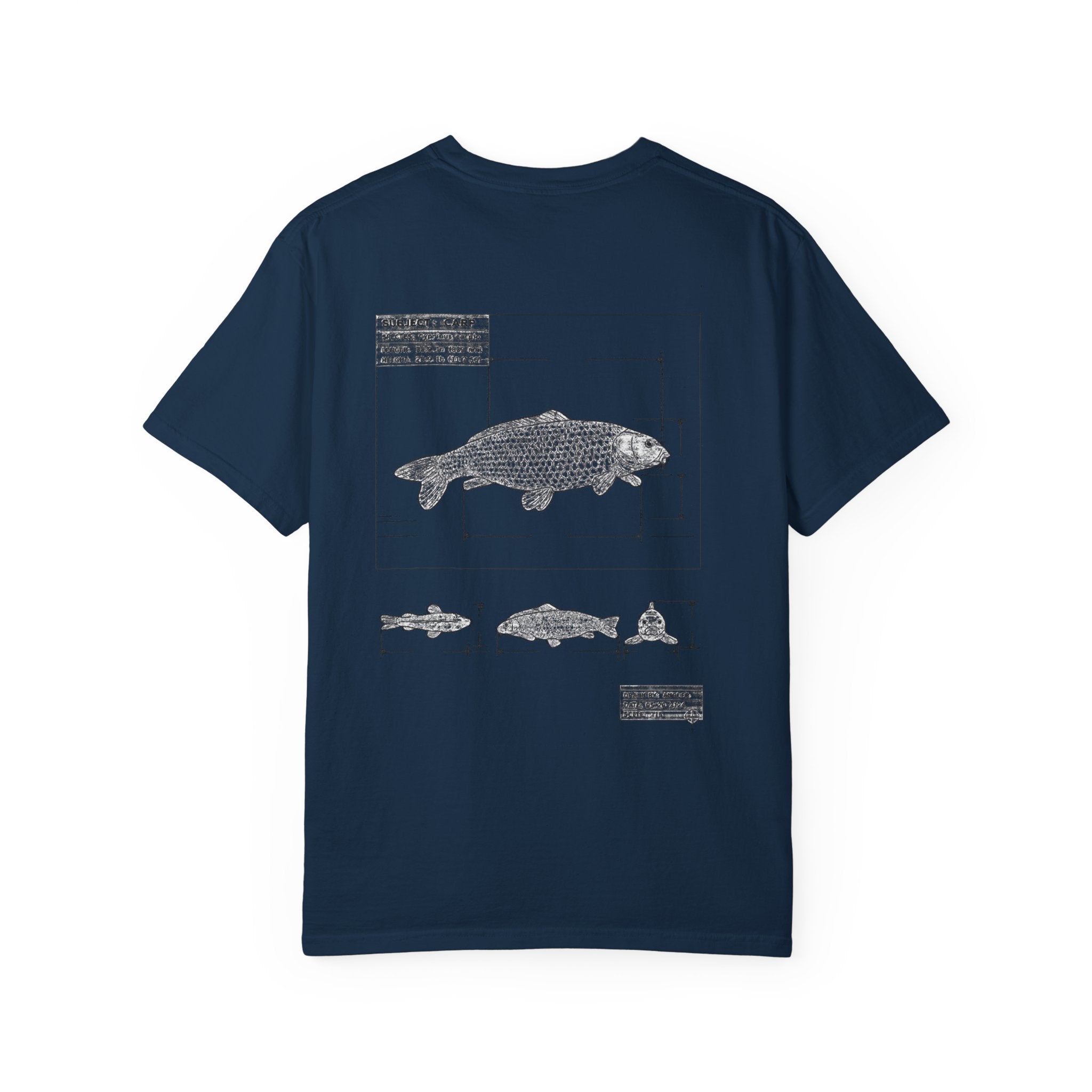 Dark Rose Carp Blueprint Tee
