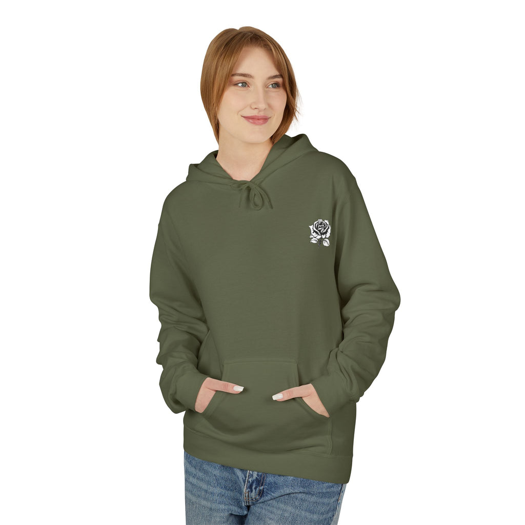 Dark Rose Cat Hoodie