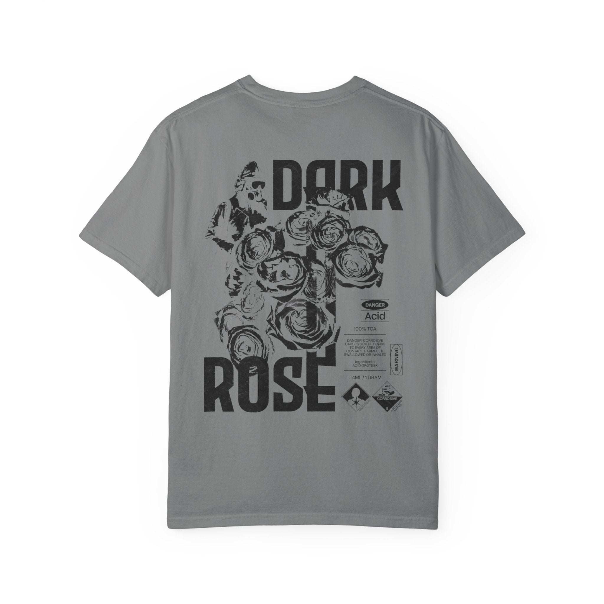 Dark Rose Gas Mask Poster Tee