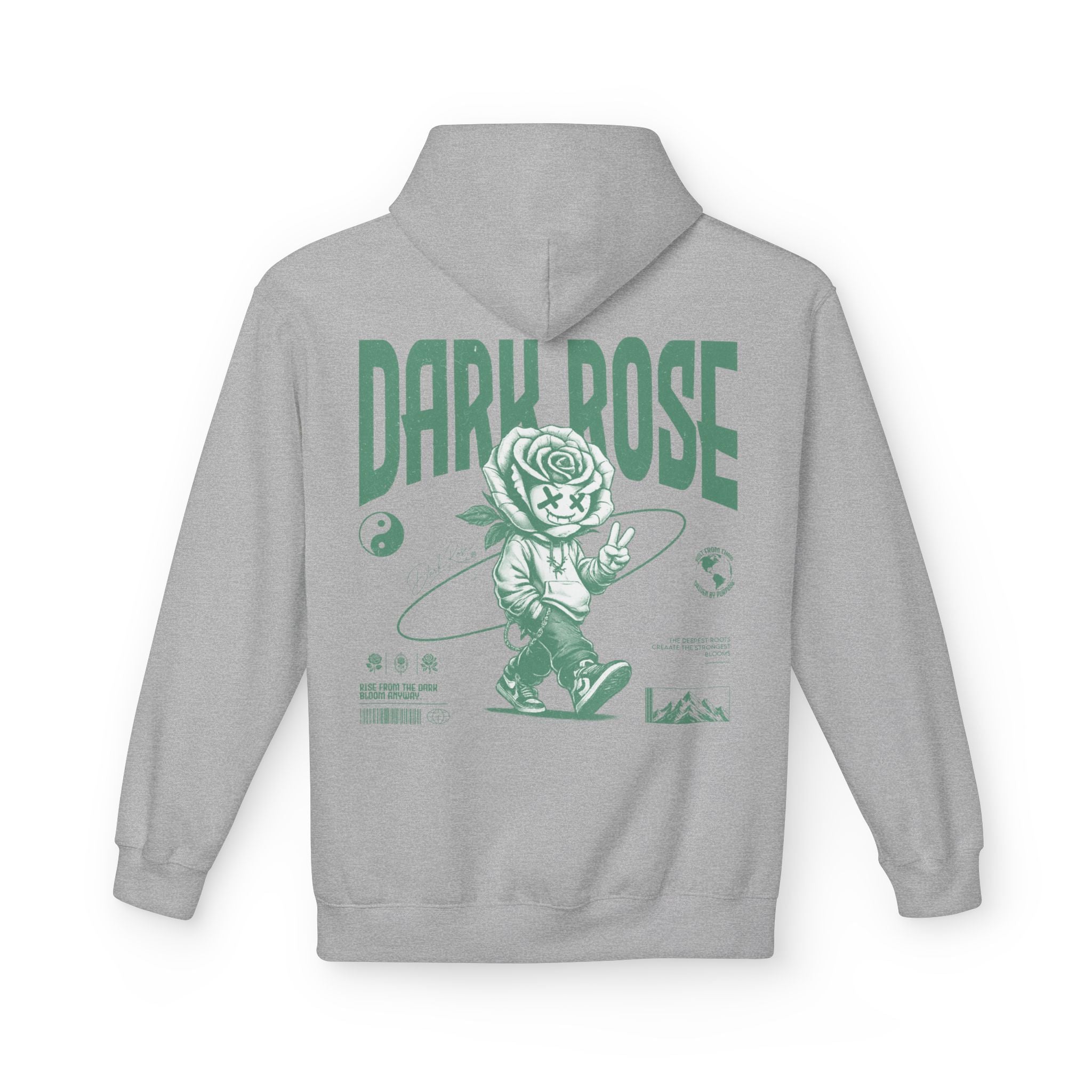 Dark Rose The Bloom Kid Hoodie