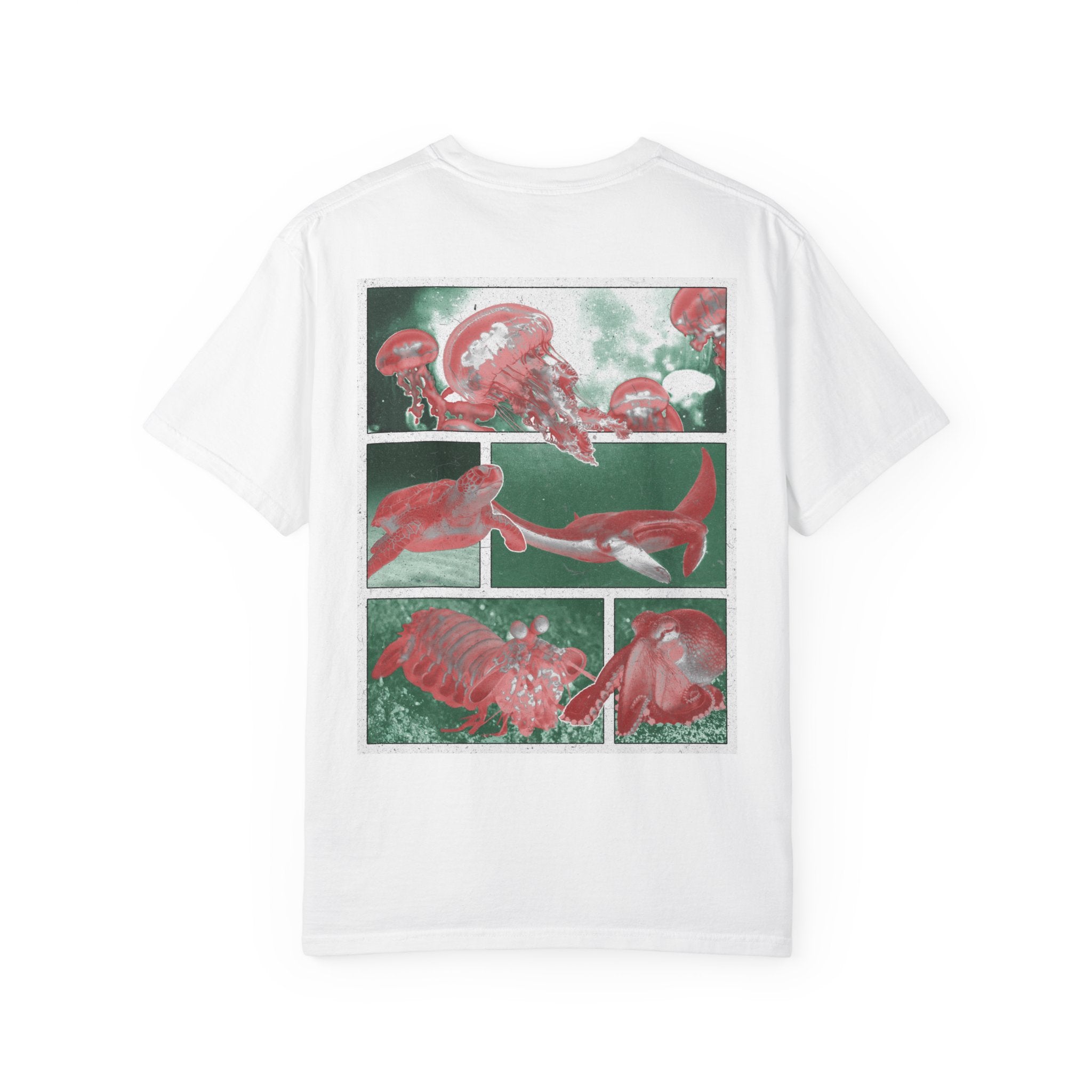 Dark Rose Sea Creatures Tee