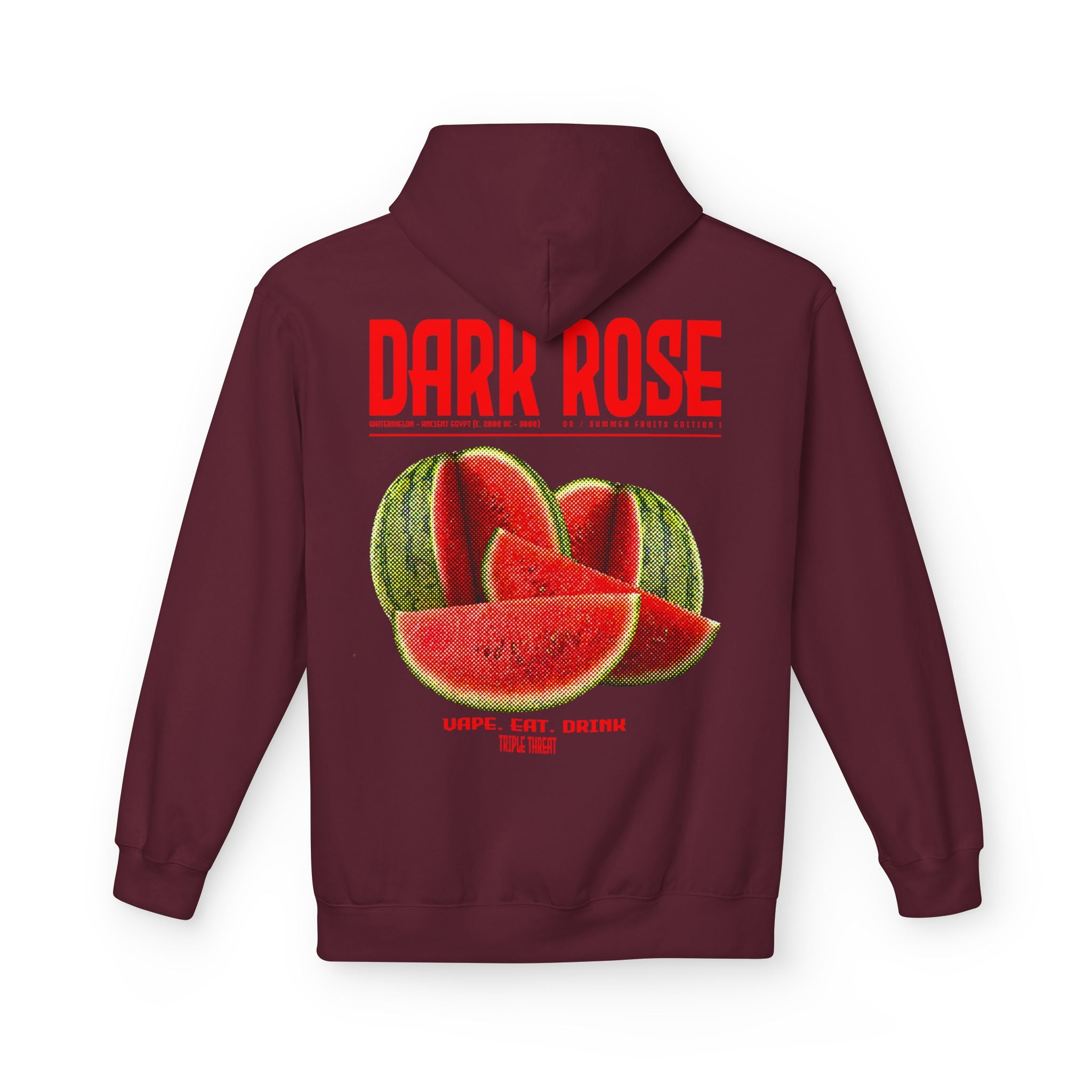 Dark Rose Watermelon Hoodie