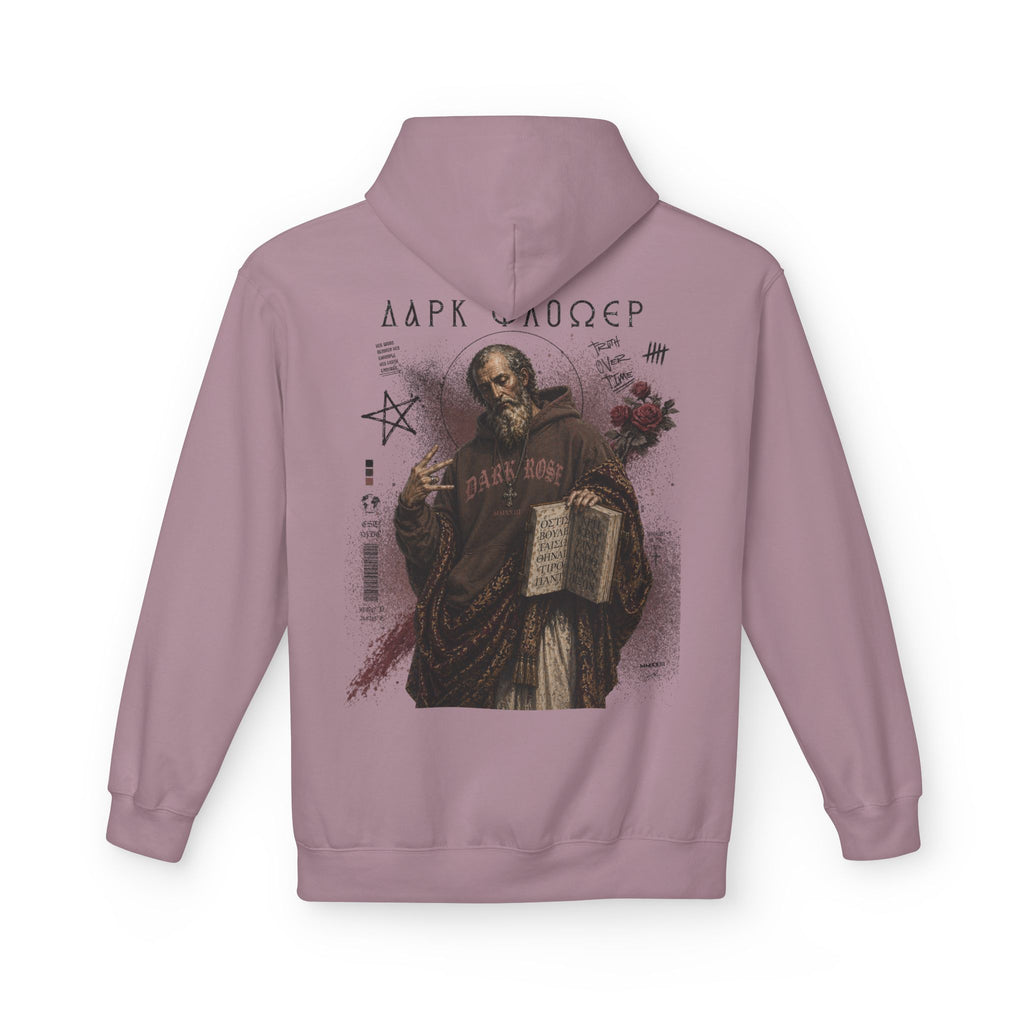 Dark Rose Ancient Greek Philosophers Hoodie