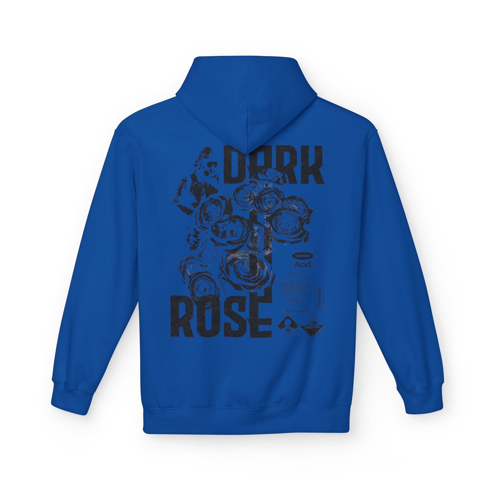 Dark Rose Gas Mask Poster Hoodie