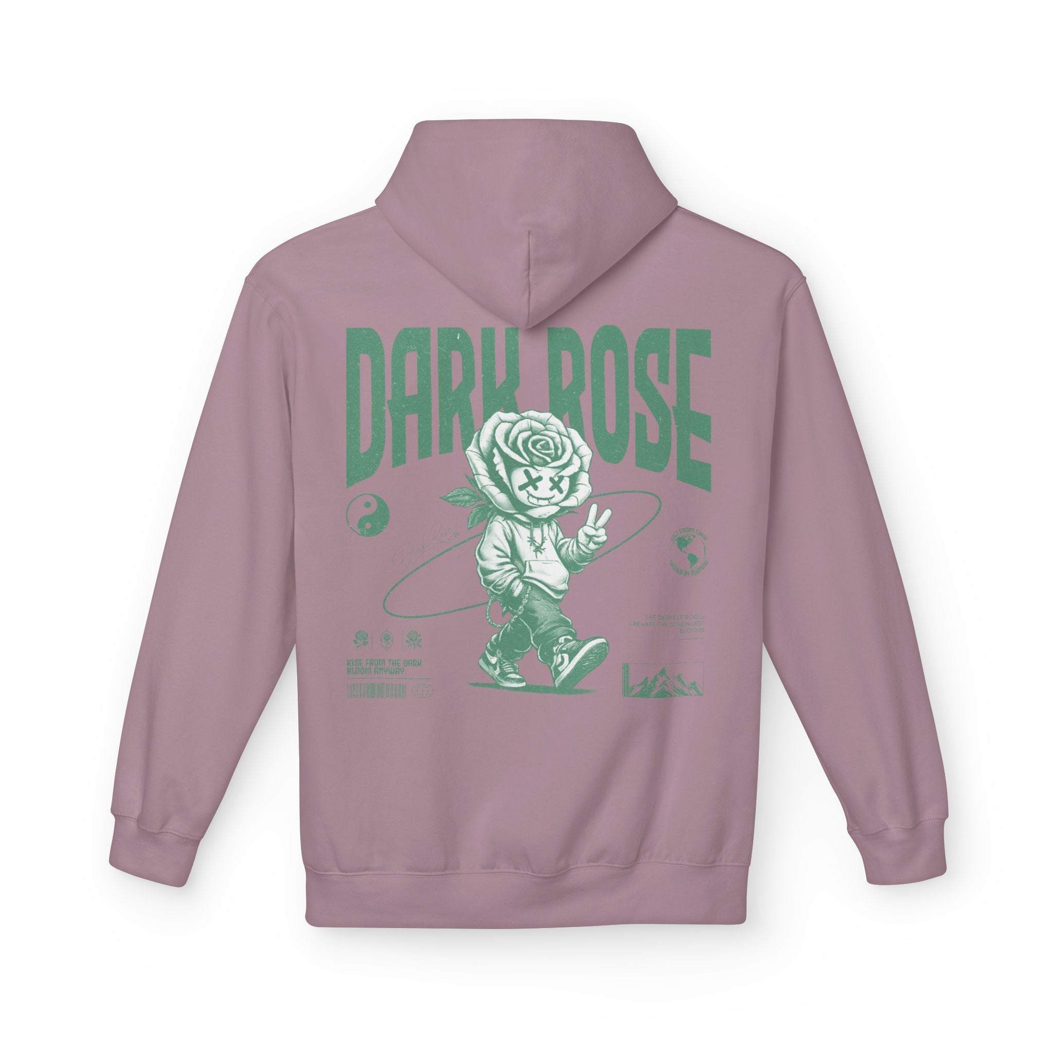 Dark Rose The Bloom Kid Hoodie