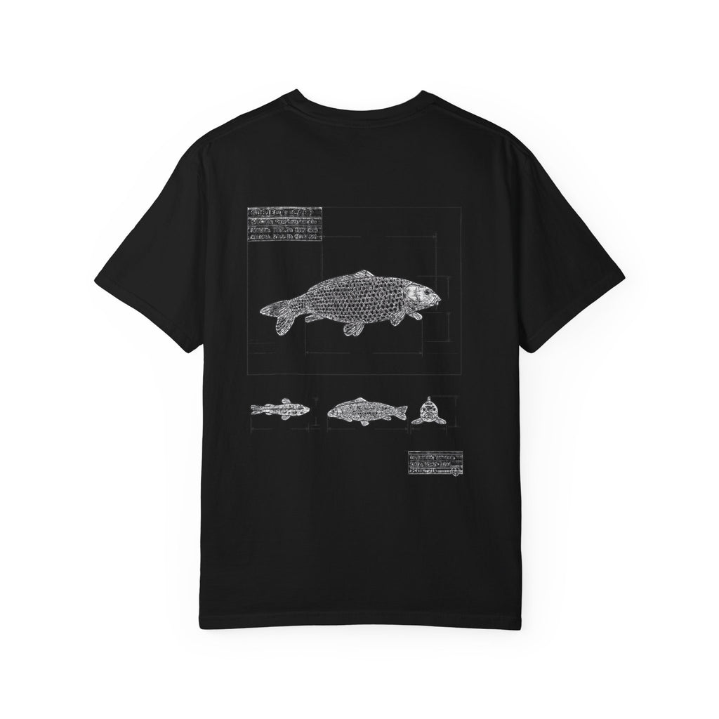 Dark Rose Carp Blueprint Tee