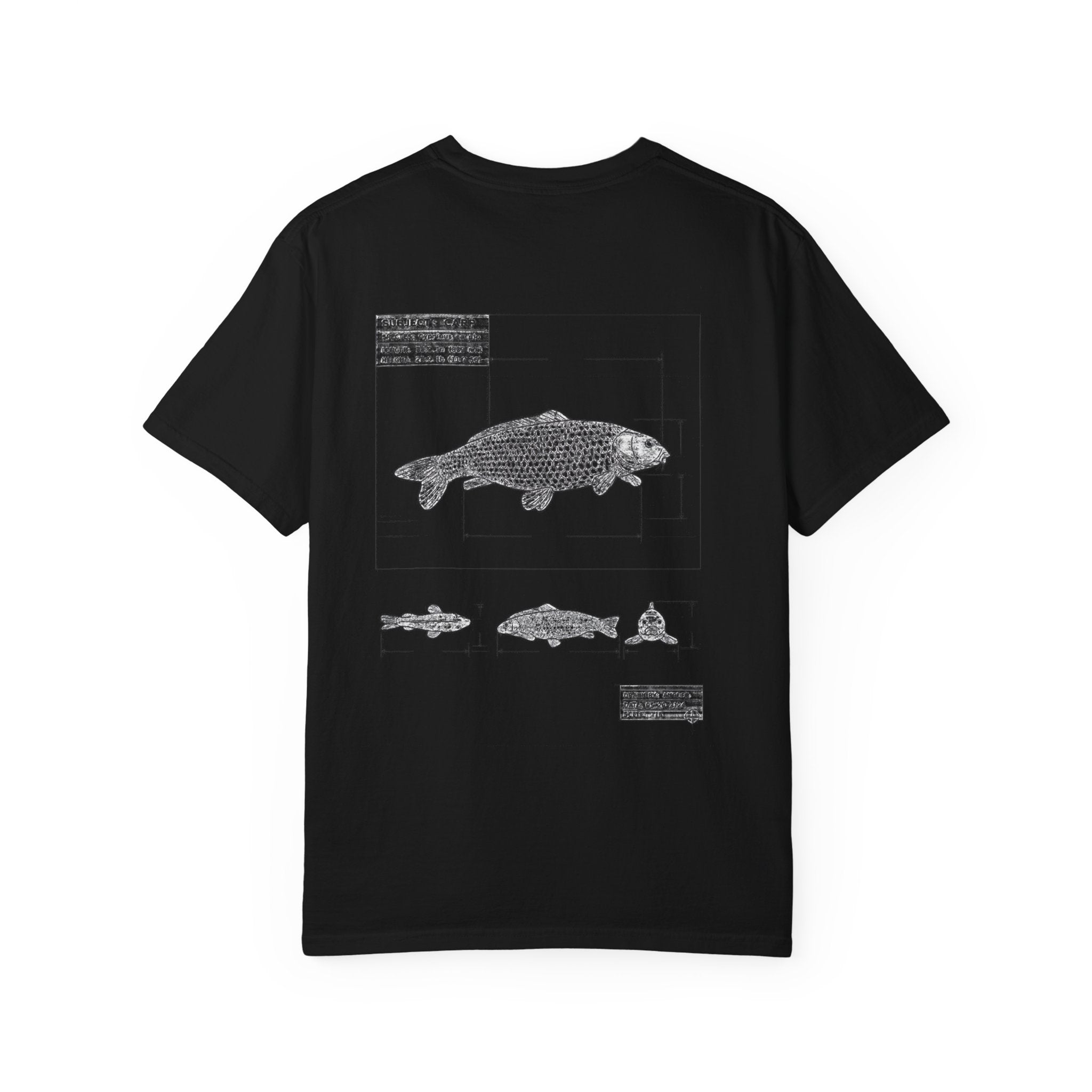 Dark Rose Carp Blueprint Tee