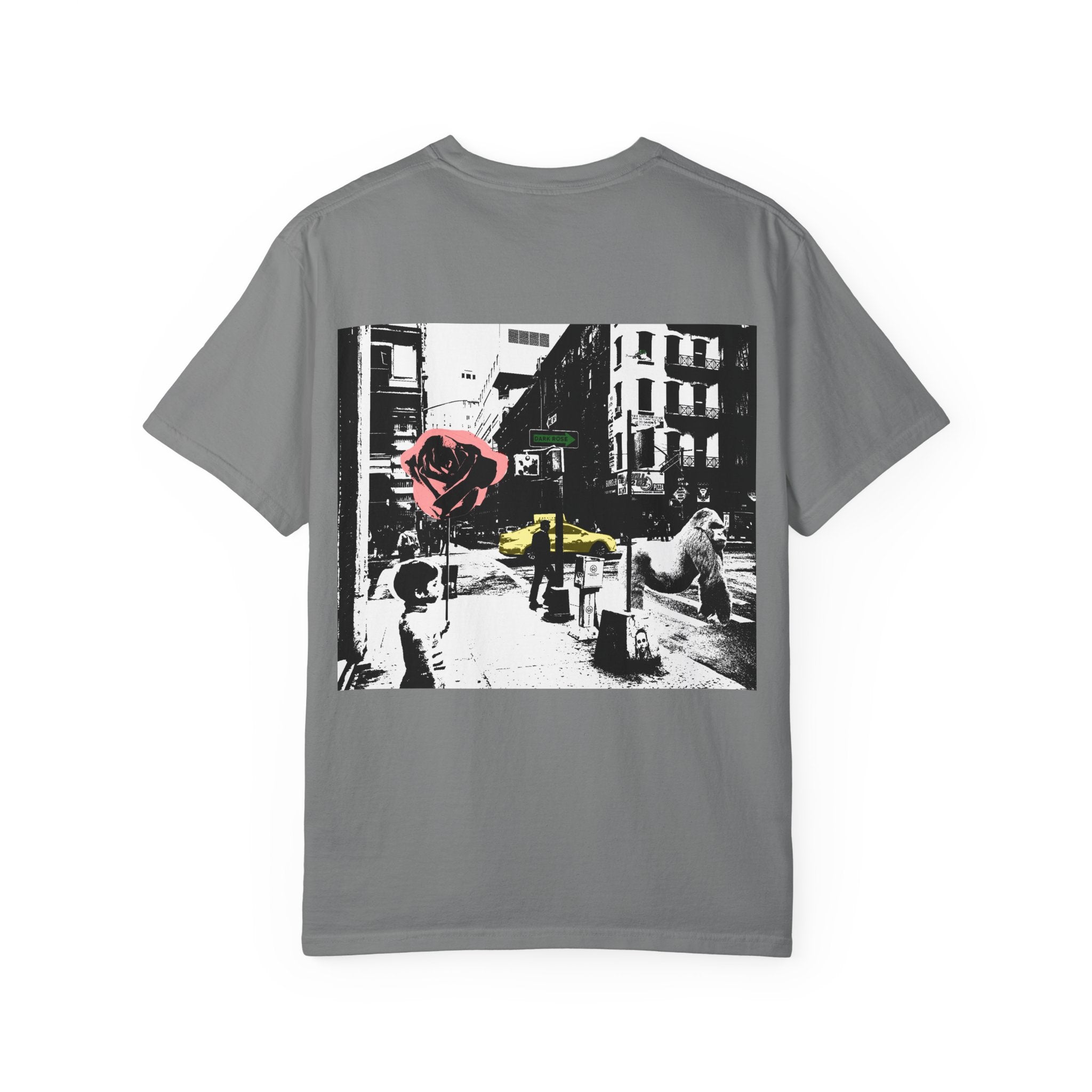 Dark Rose Urban Art Tee