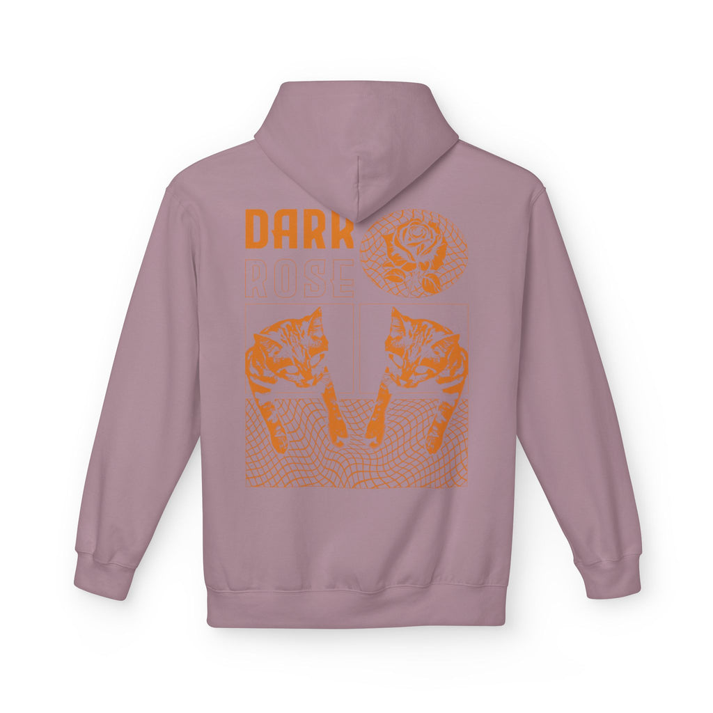 Dark Rose Cat Hoodie