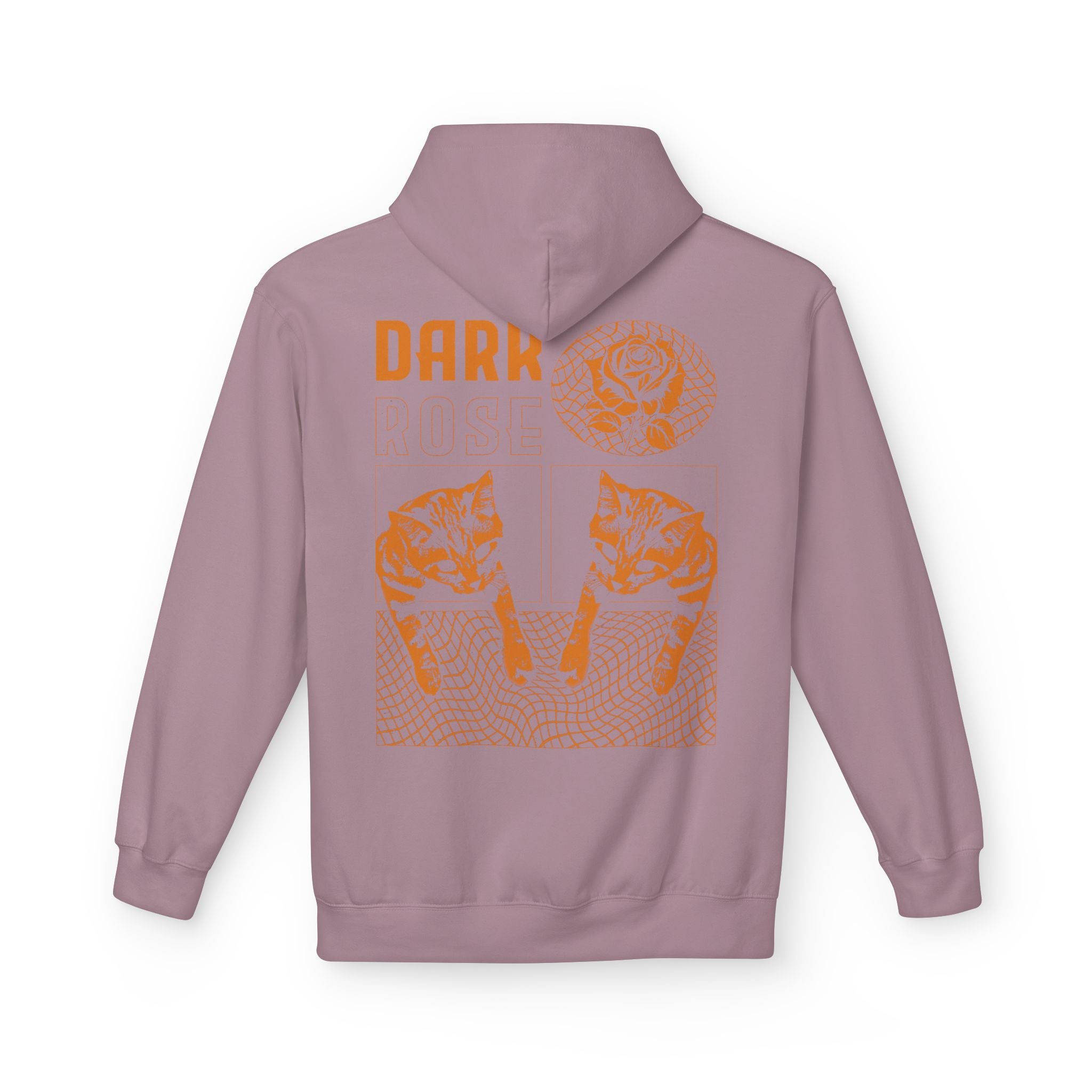 Dark Rose Cat Hoodie