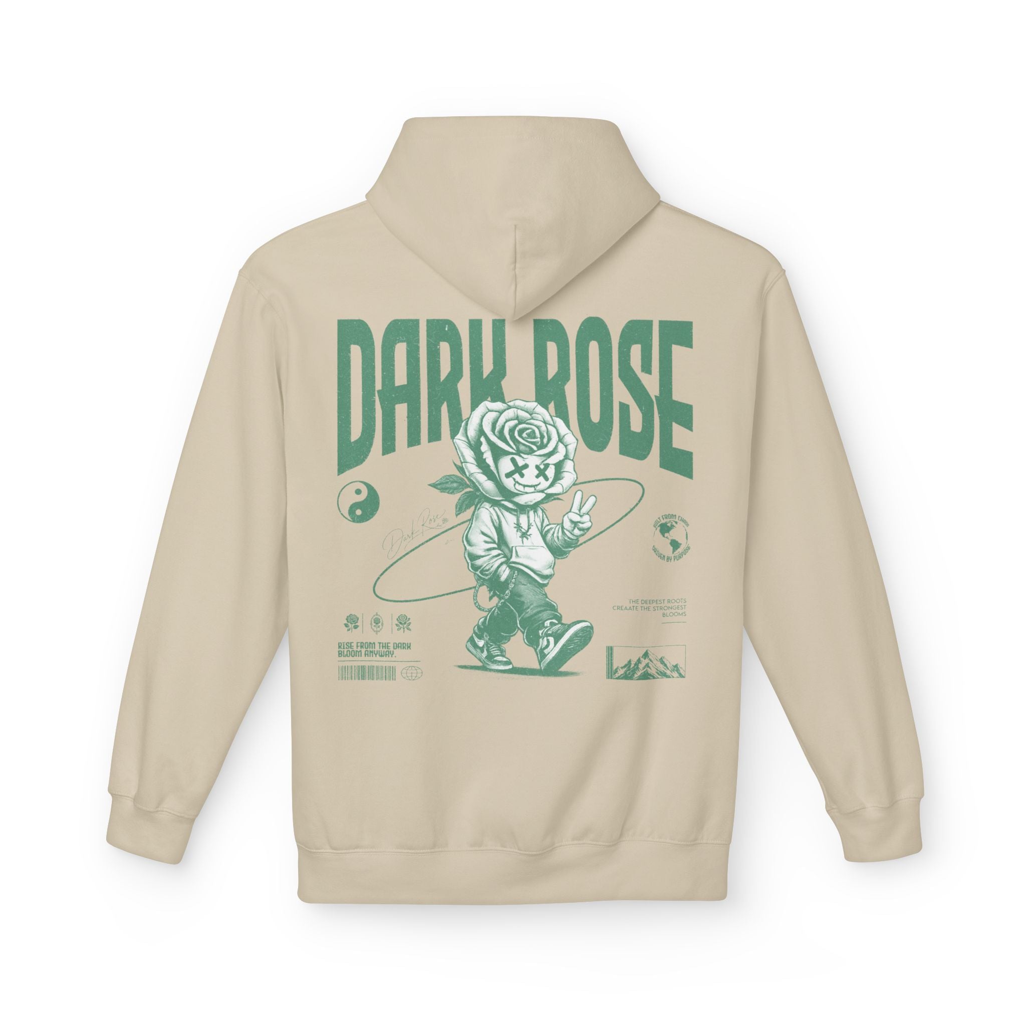 Dark Rose The Bloom Kid Hoodie
