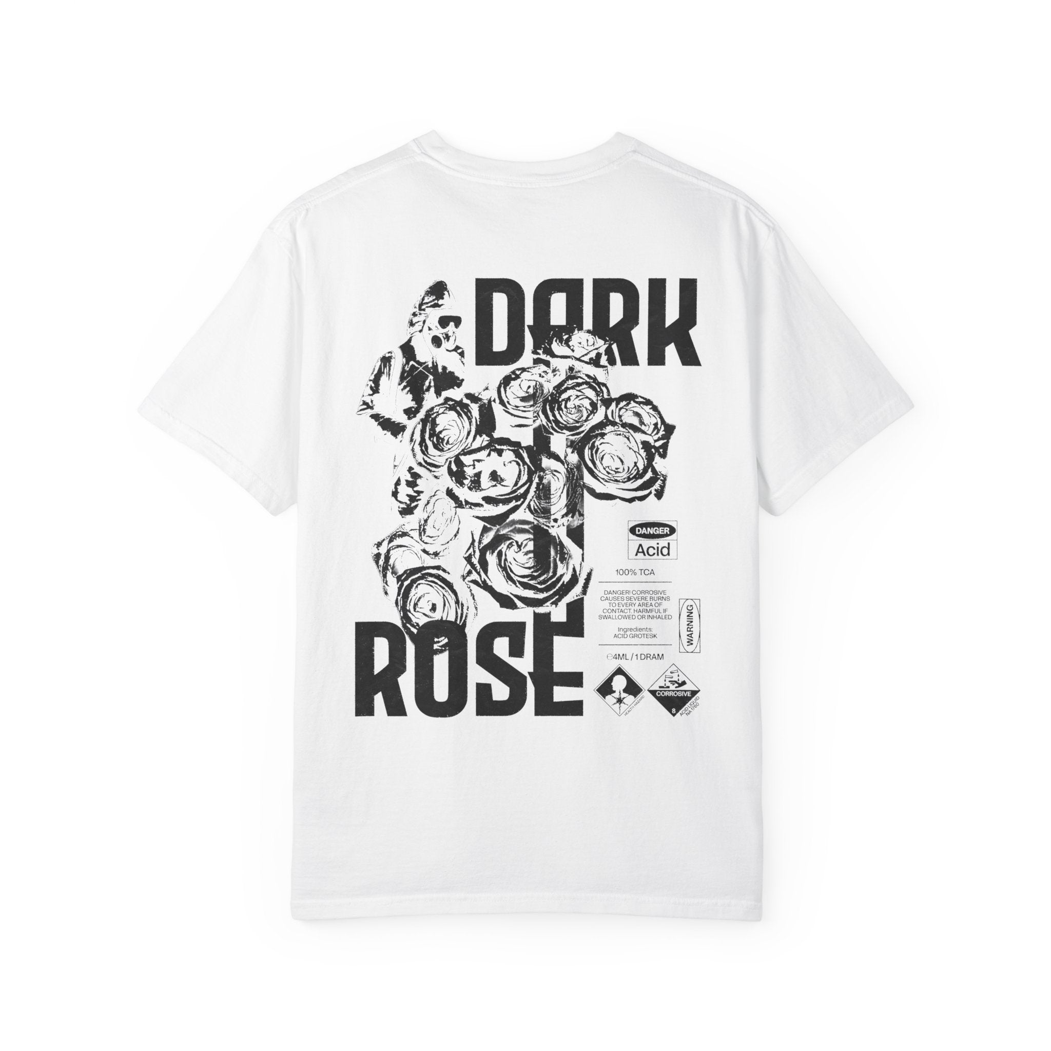 Dark Rose Gas Mask Poster Tee