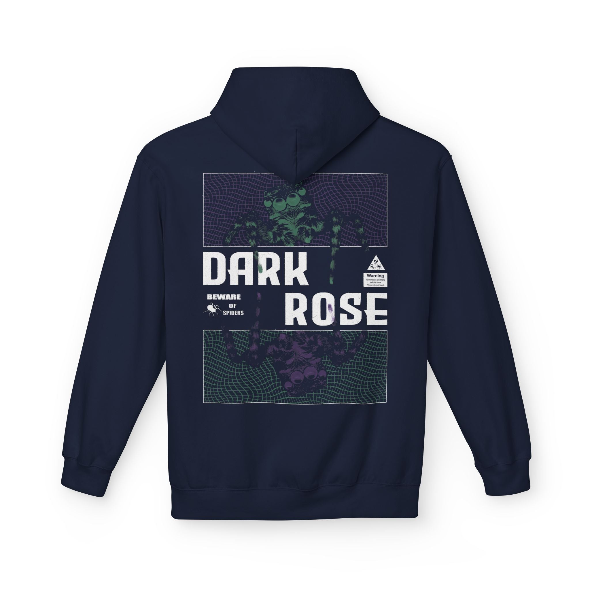 Dark Rose Jumping Spider Hoodie
