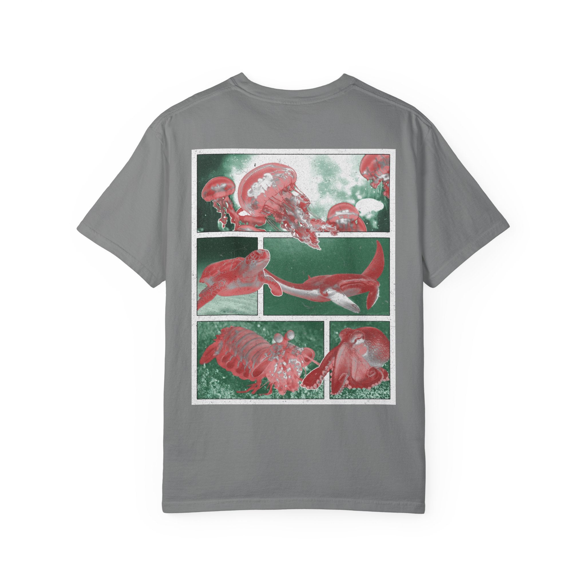 Dark Rose Sea Creatures Tee