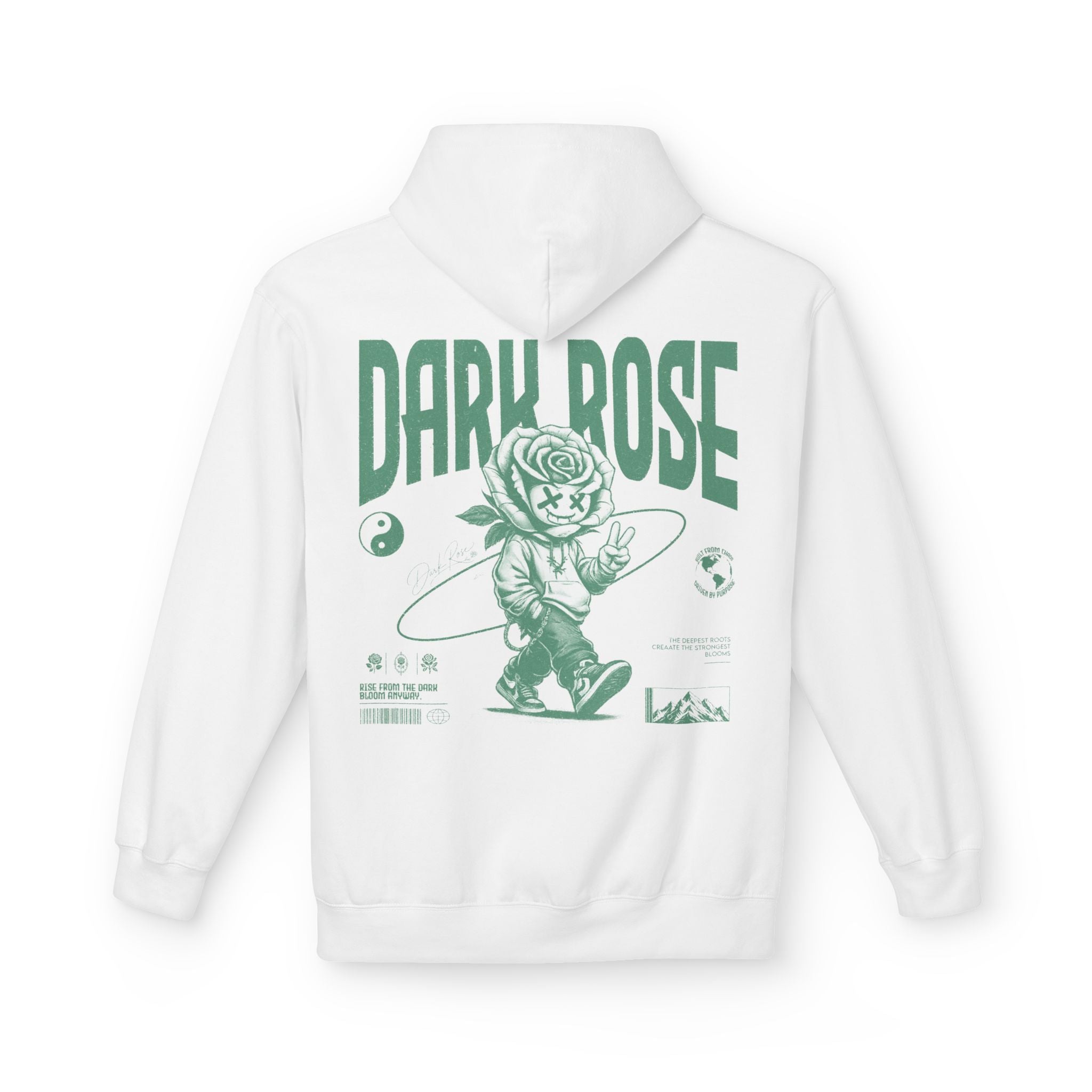 Dark Rose The Bloom Kid Hoodie