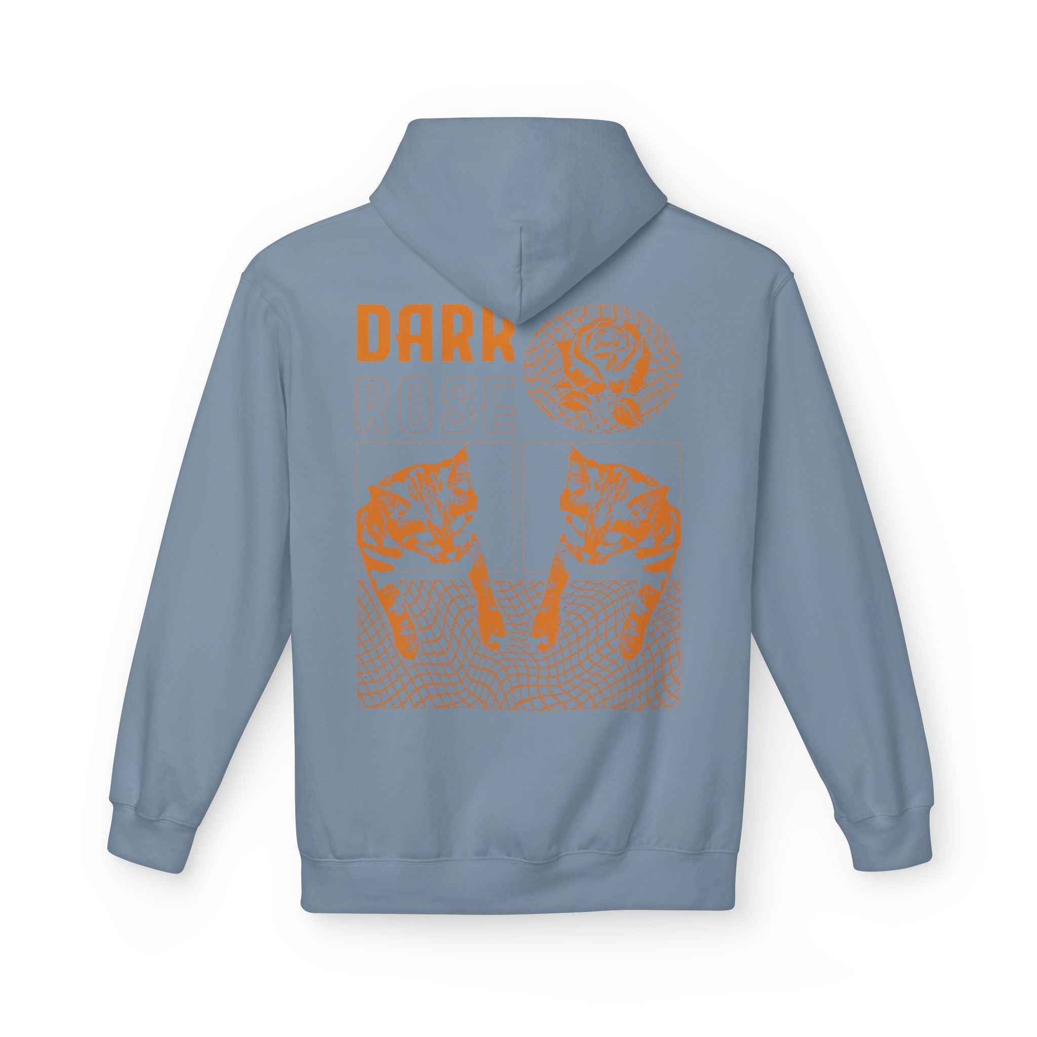 Dark Rose Cat Hoodie