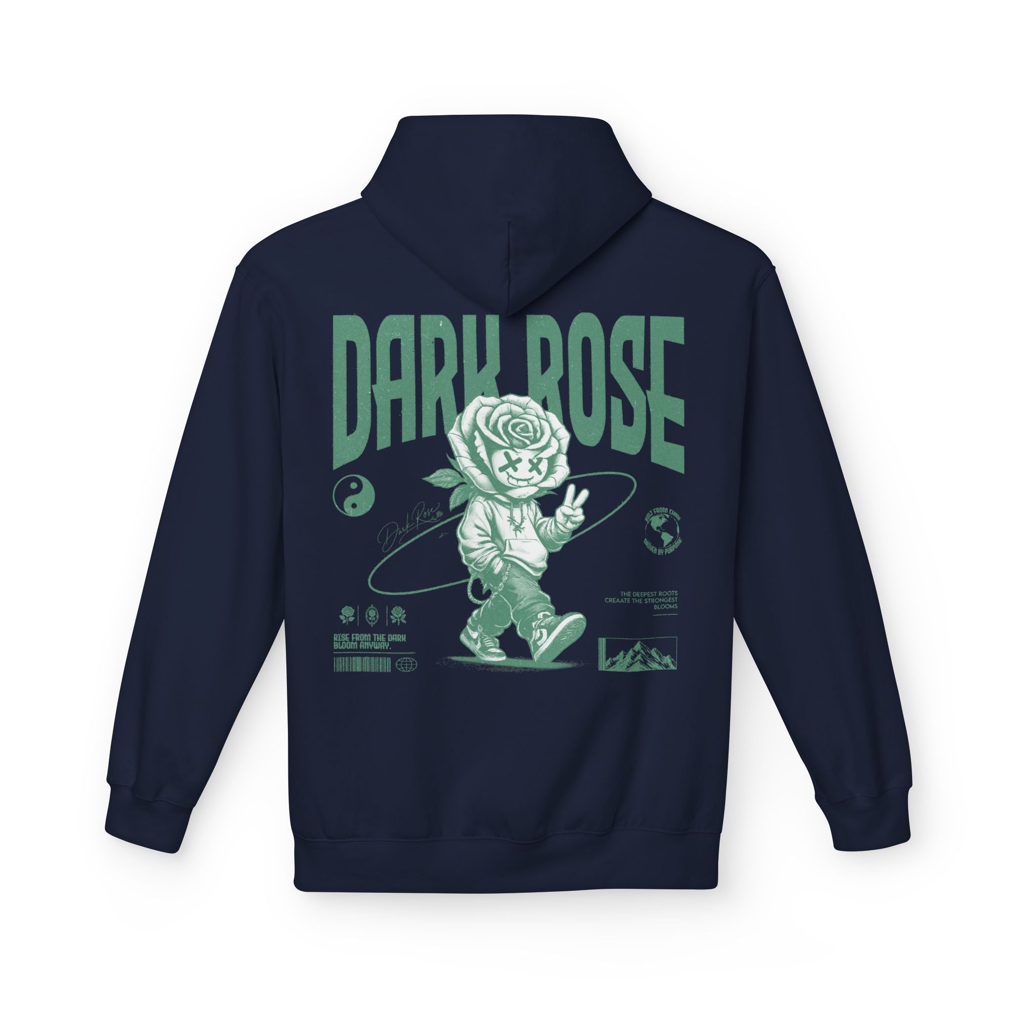 Dark Rose The Bloom Kid Hoodie