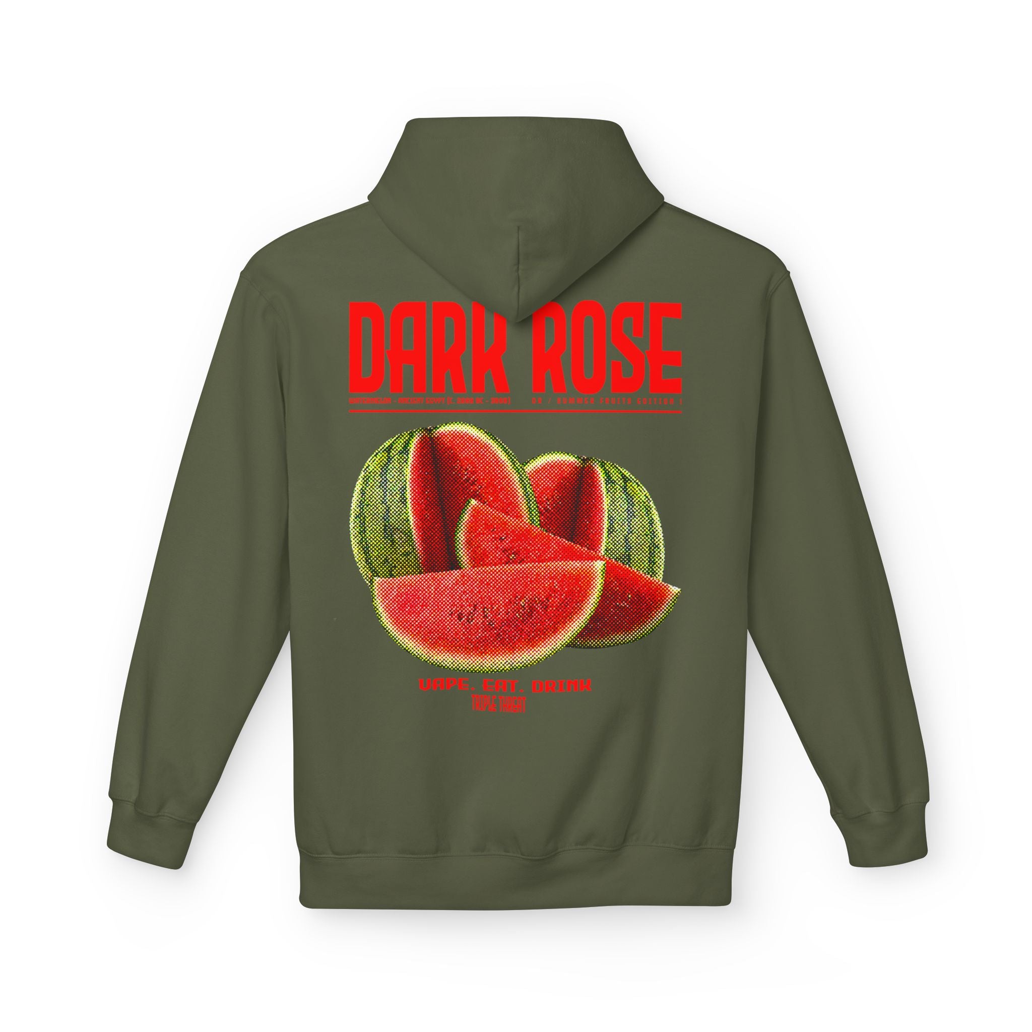Dark Rose Watermelon Hoodie