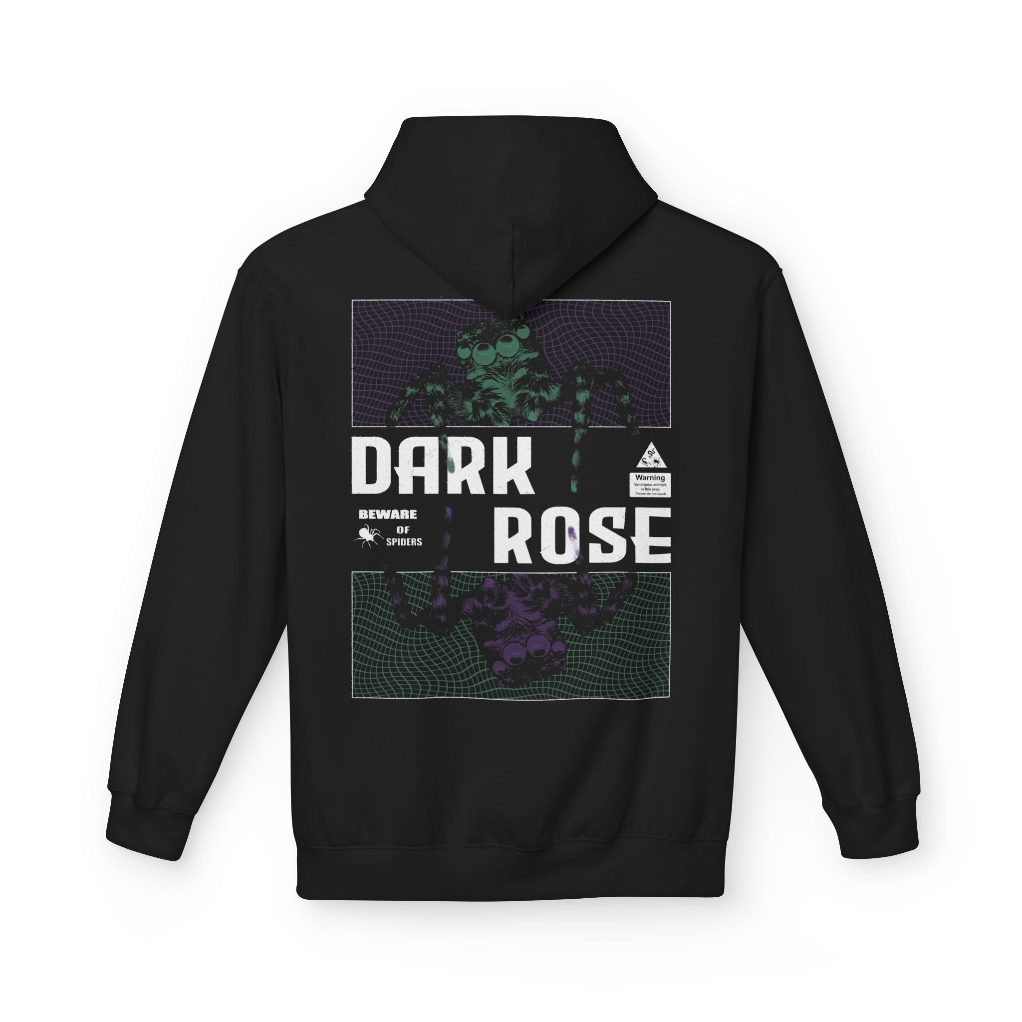 Dark Rose Jumping Spider Hoodie