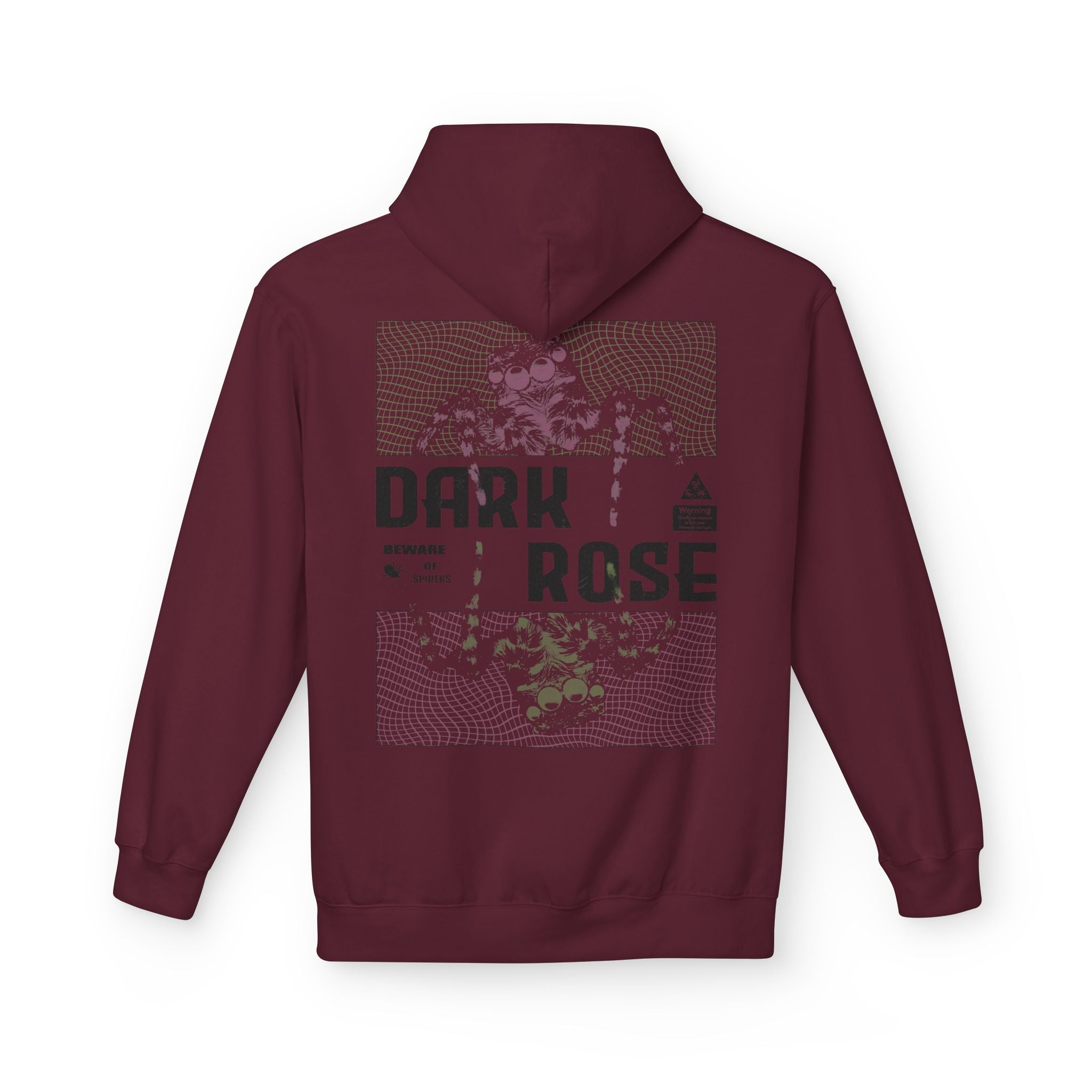 Dark Rose Jumping Spider Hoodie