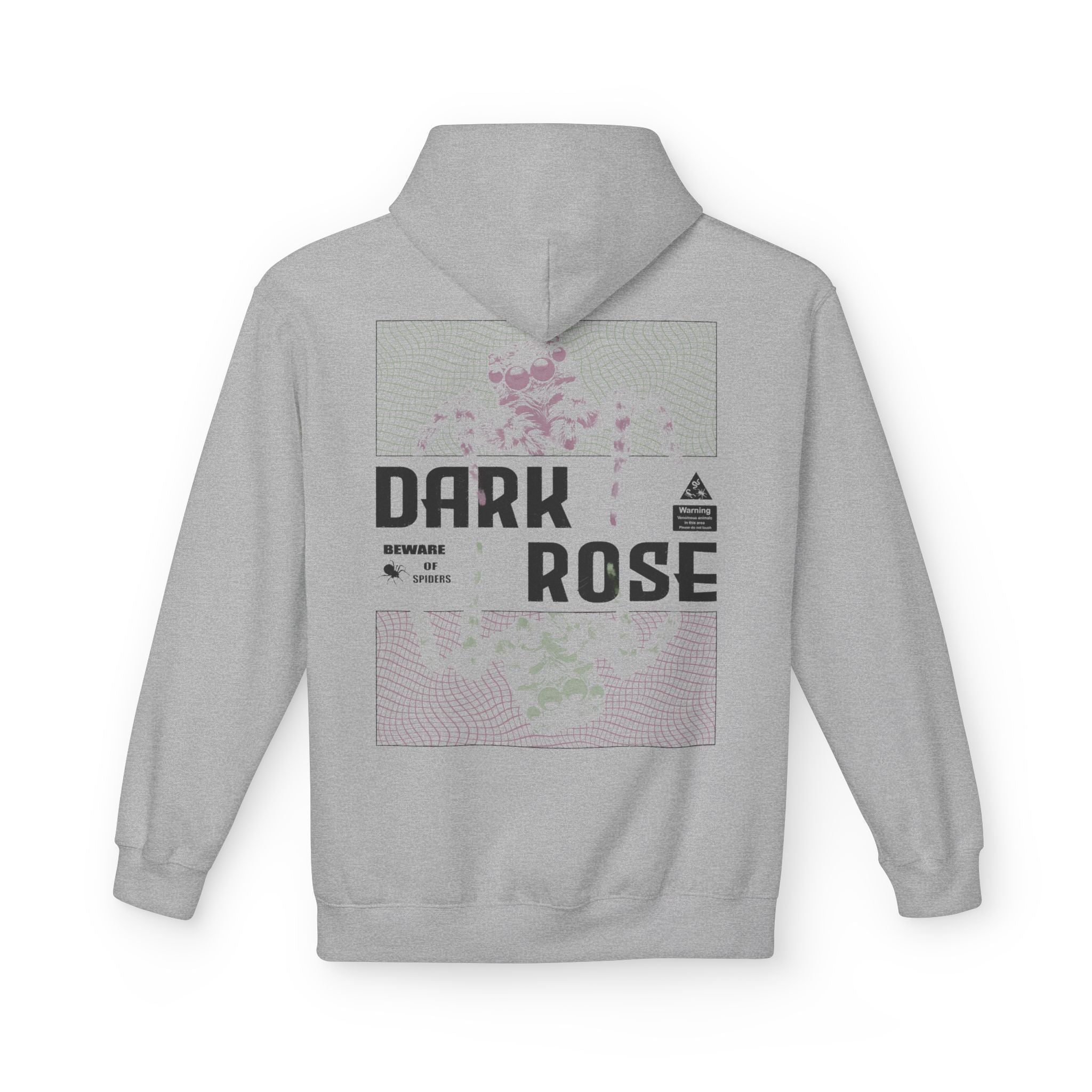 Dark Rose Jumping Spider Hoodie