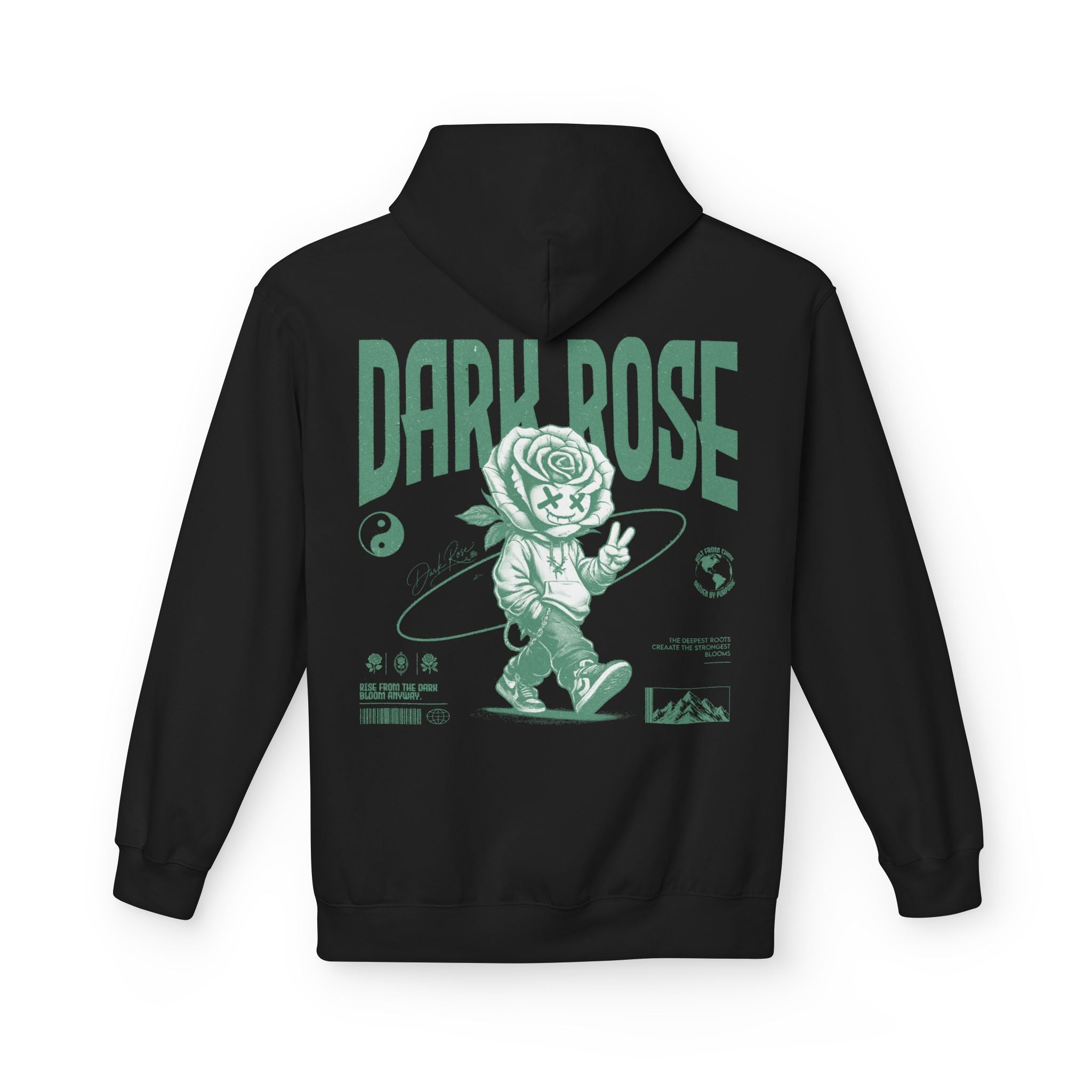 Dark Rose The Bloom Kid Hoodie