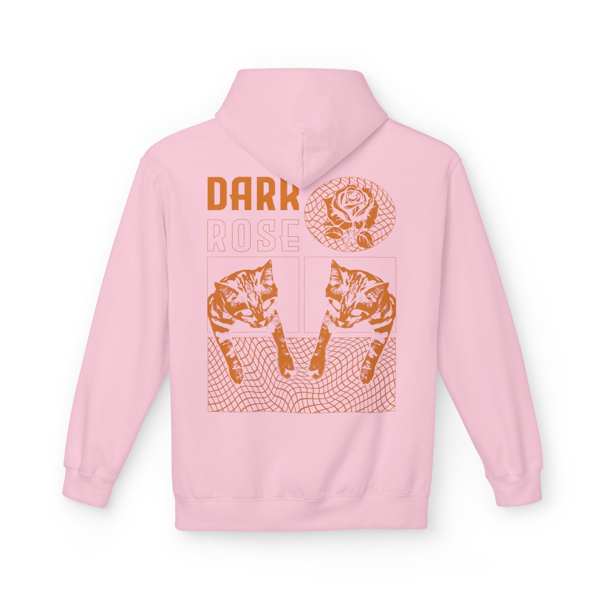 Dark Rose Cat Hoodie