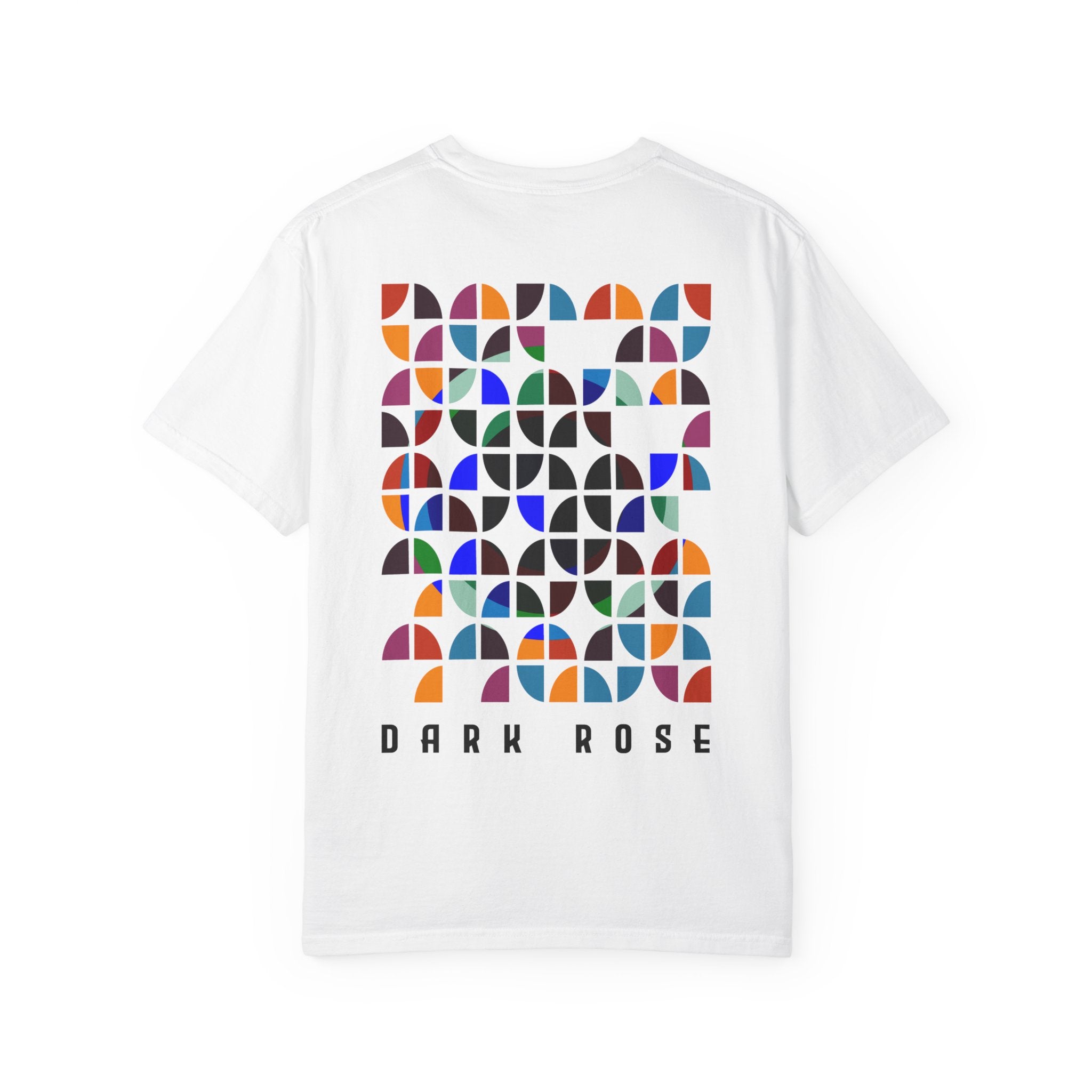 Dark Rose Colours Circles Tee