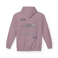 Dark Rose Carp Blueprint Hoodie