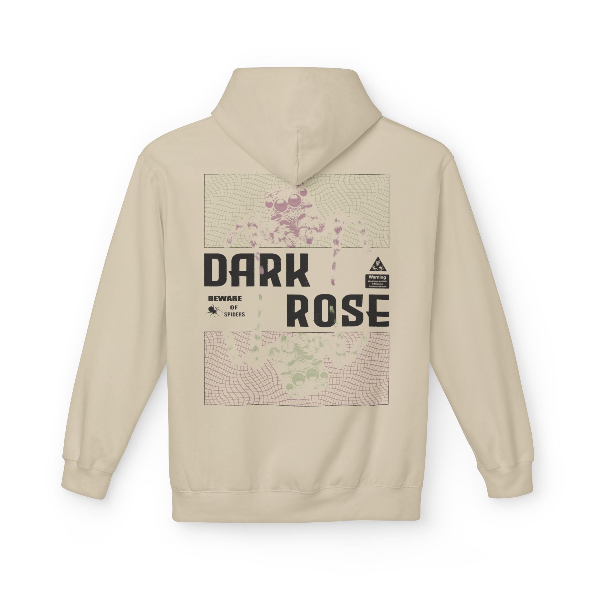Dark Rose Jumping Spider Hoodie
